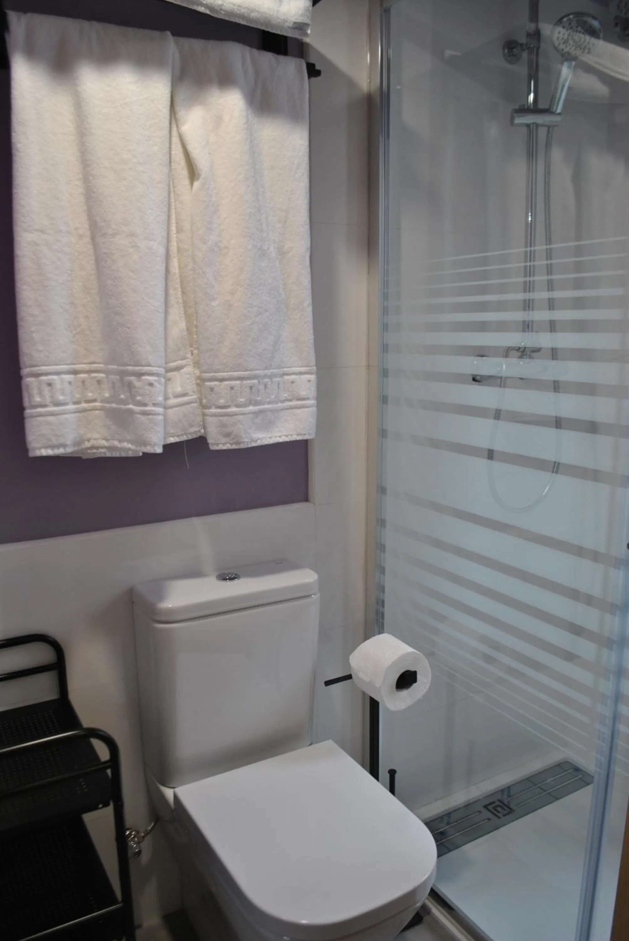 Shower in Hostal Universitat