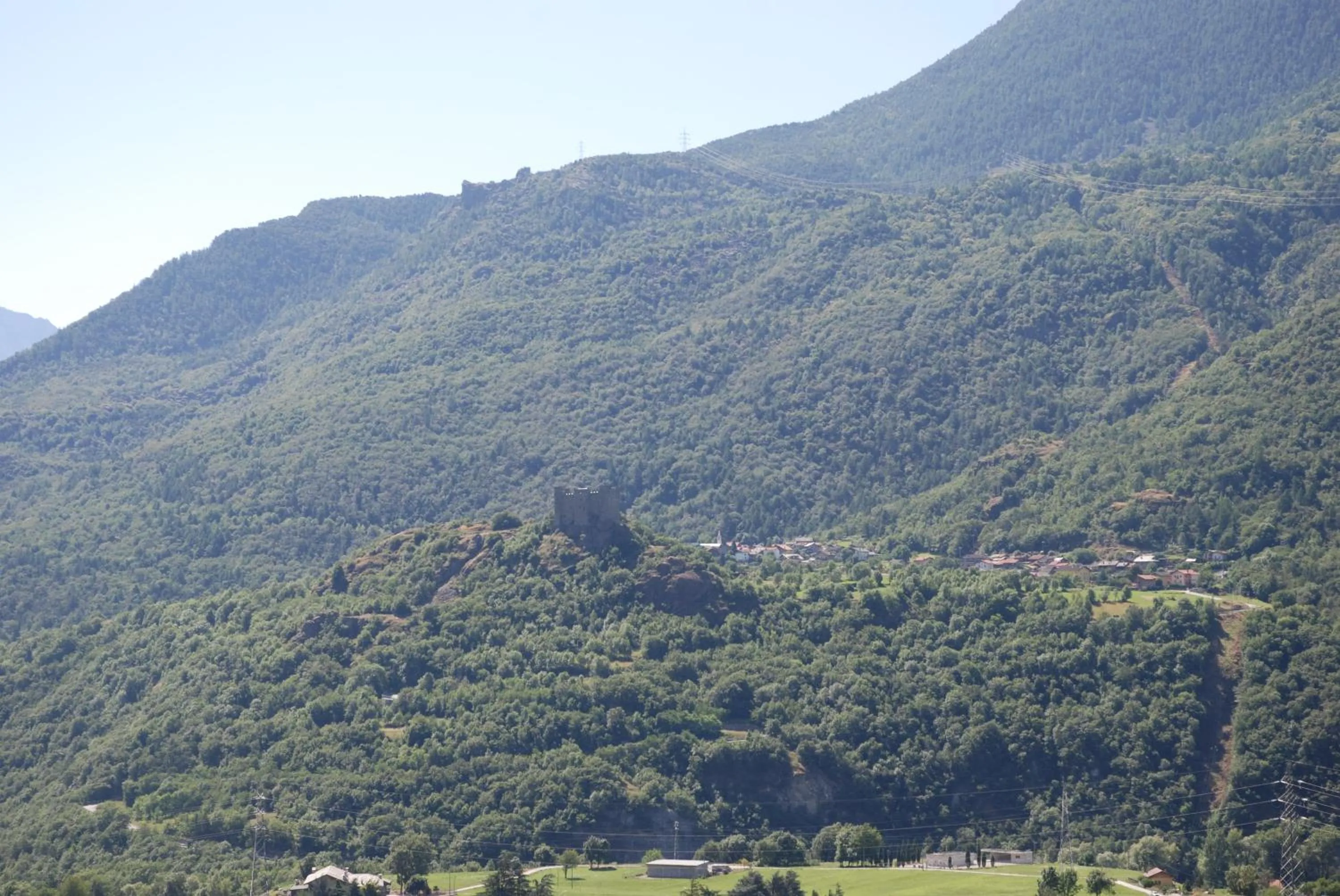 Landmark view in Hotel Le Verger
