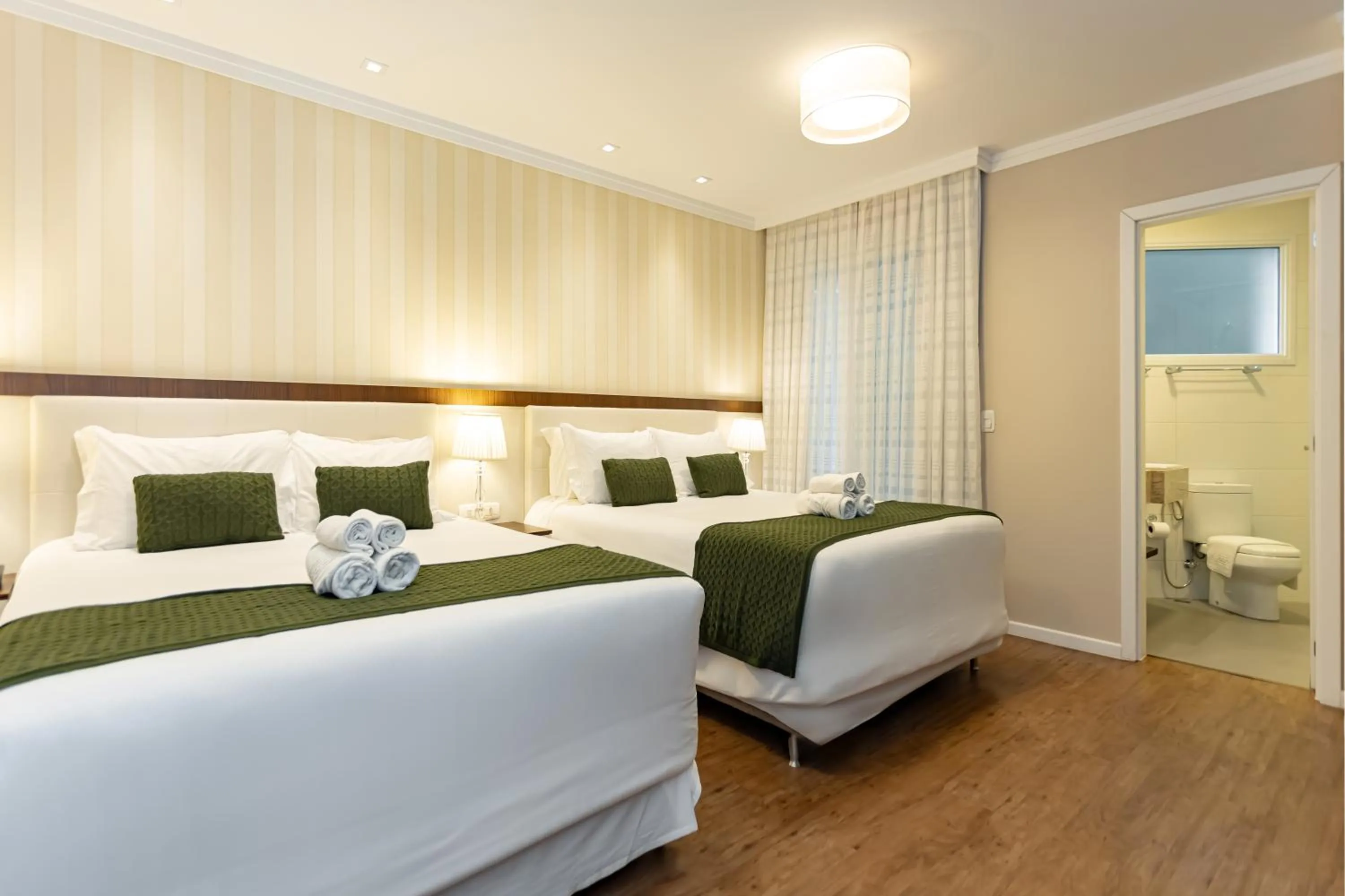 Bed in Hotel Jardins da Colina