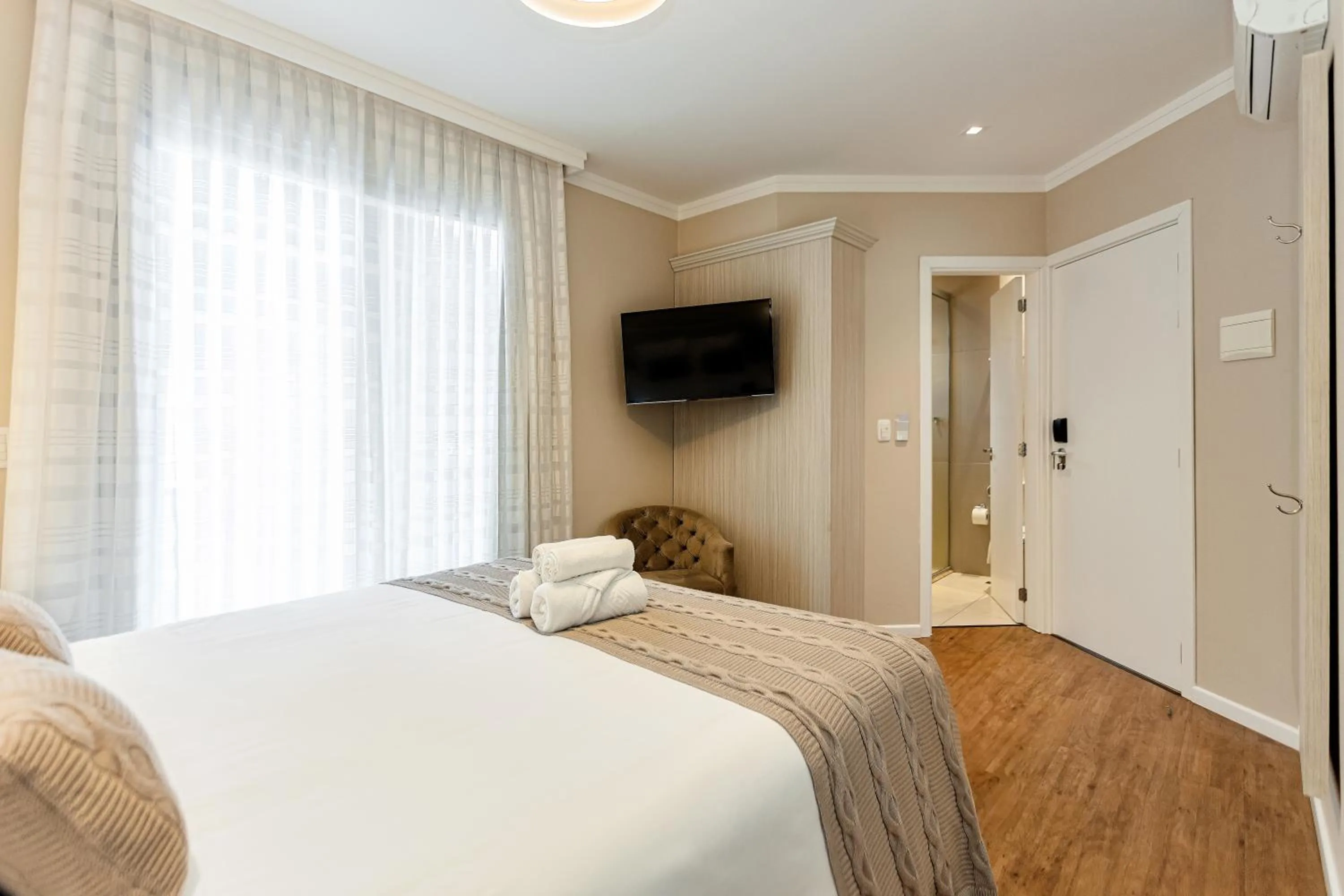 Bed in Hotel Jardins da Colina