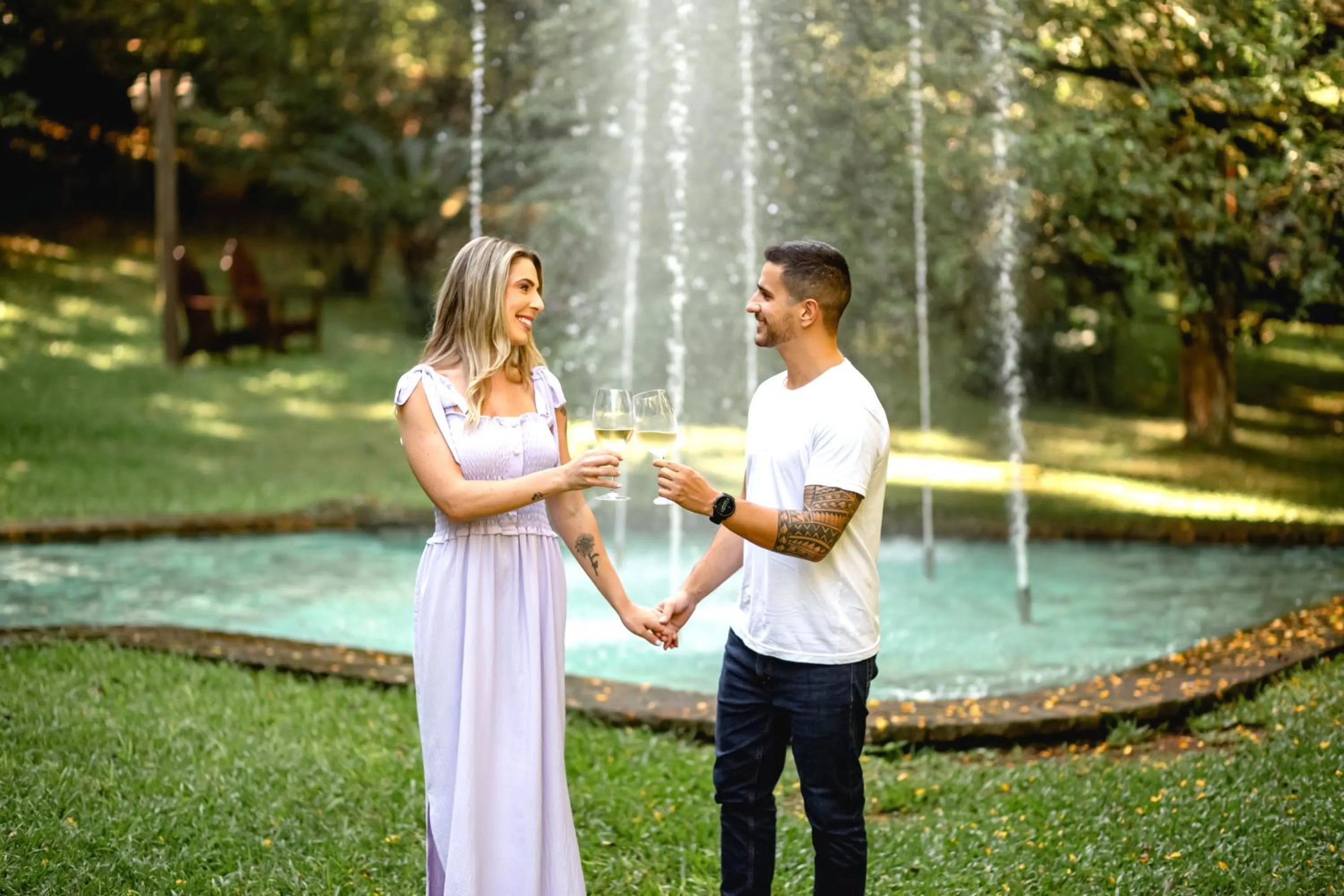 People in Hotel Jardins da Colina