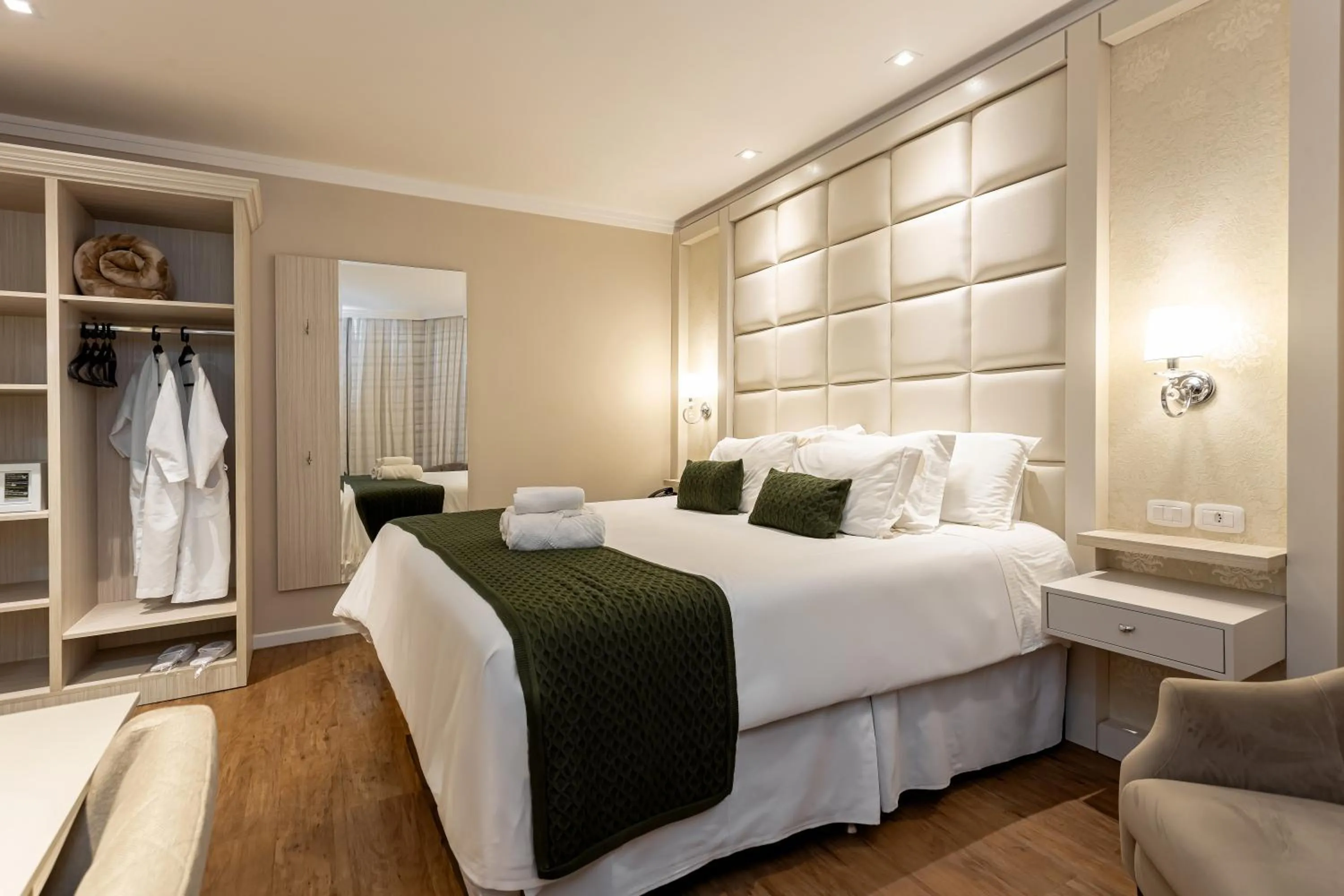 Bed in Hotel Jardins da Colina