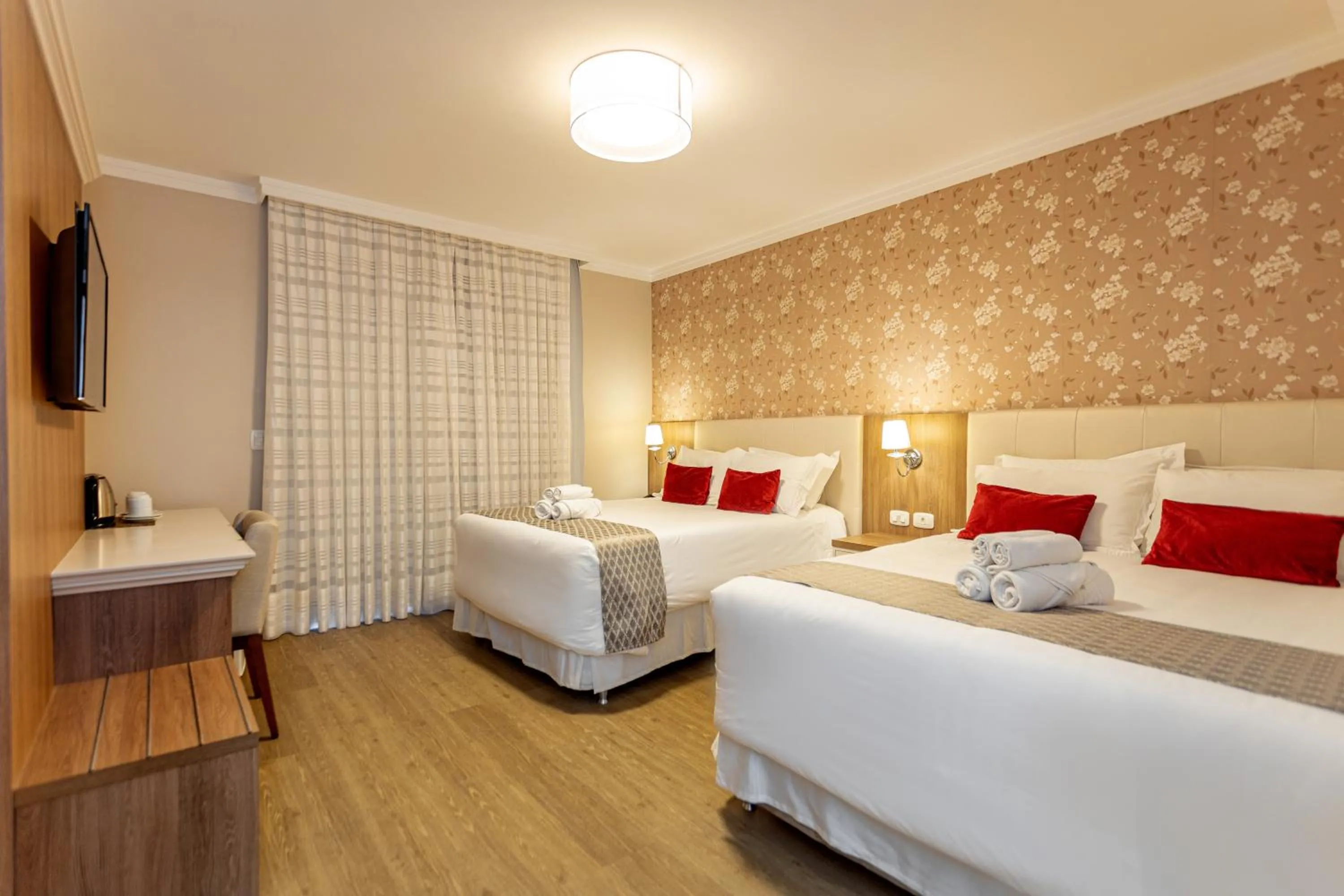 Bed in Hotel Jardins da Colina