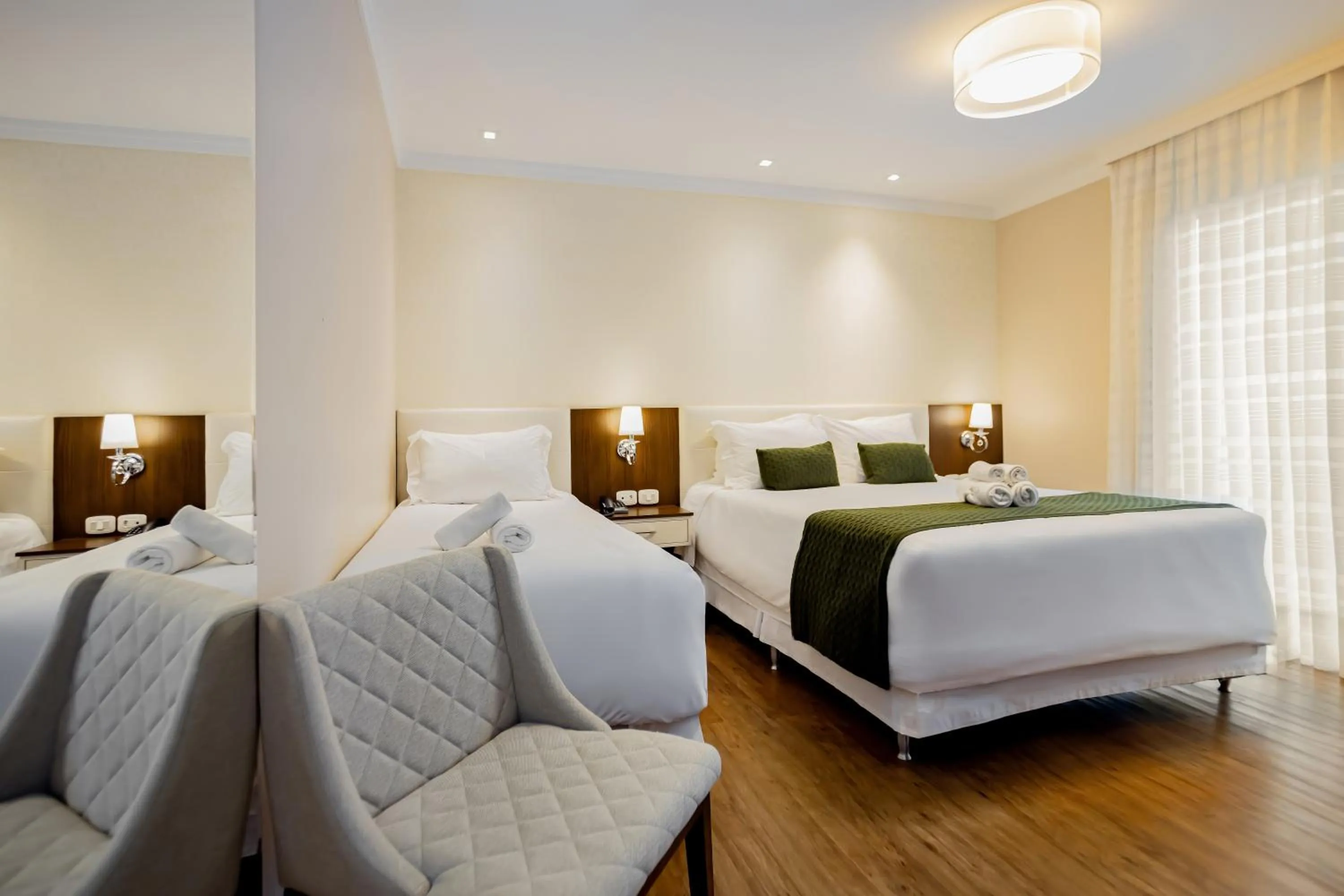 Bed in Hotel Jardins da Colina