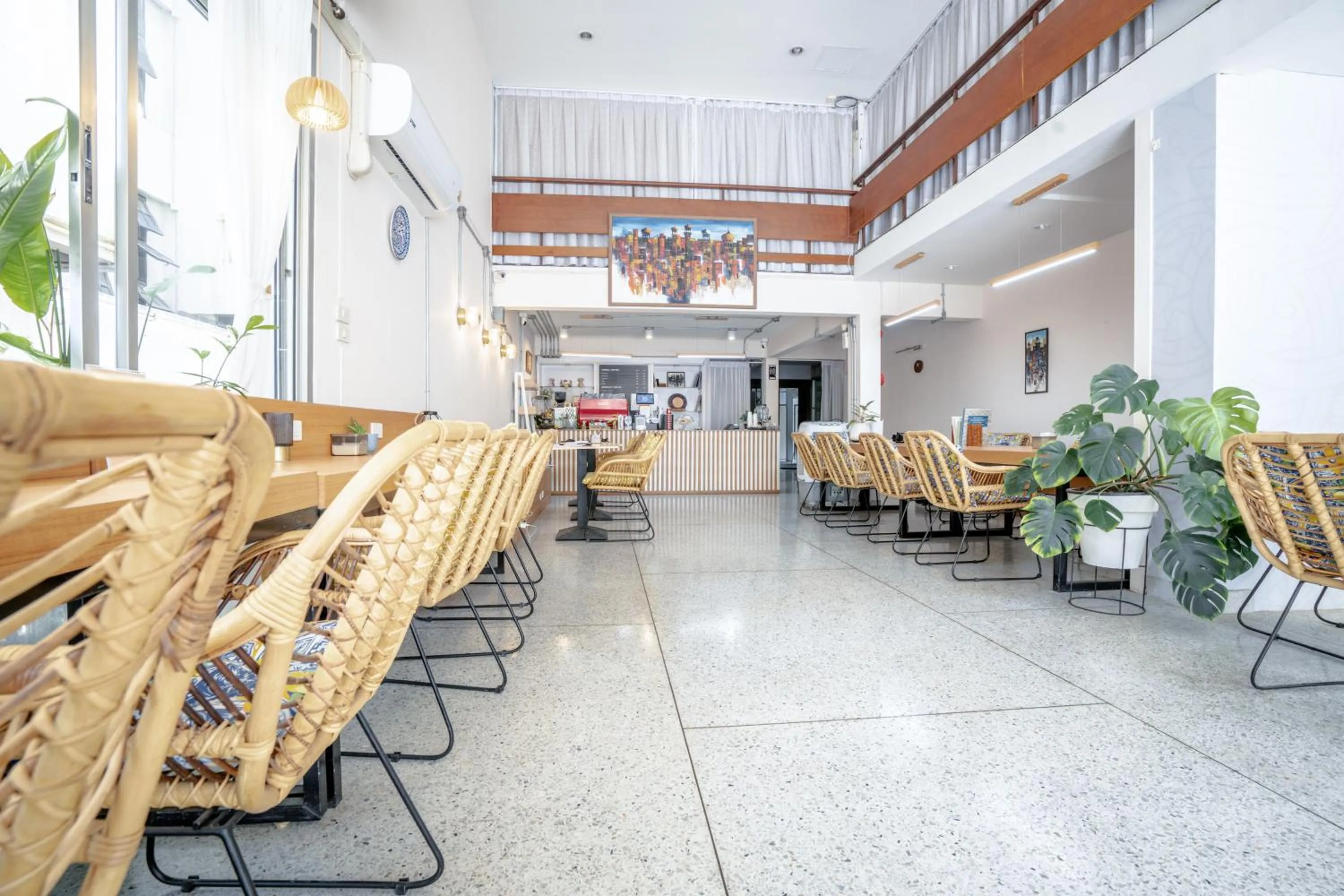 Seating area in Marhaba House