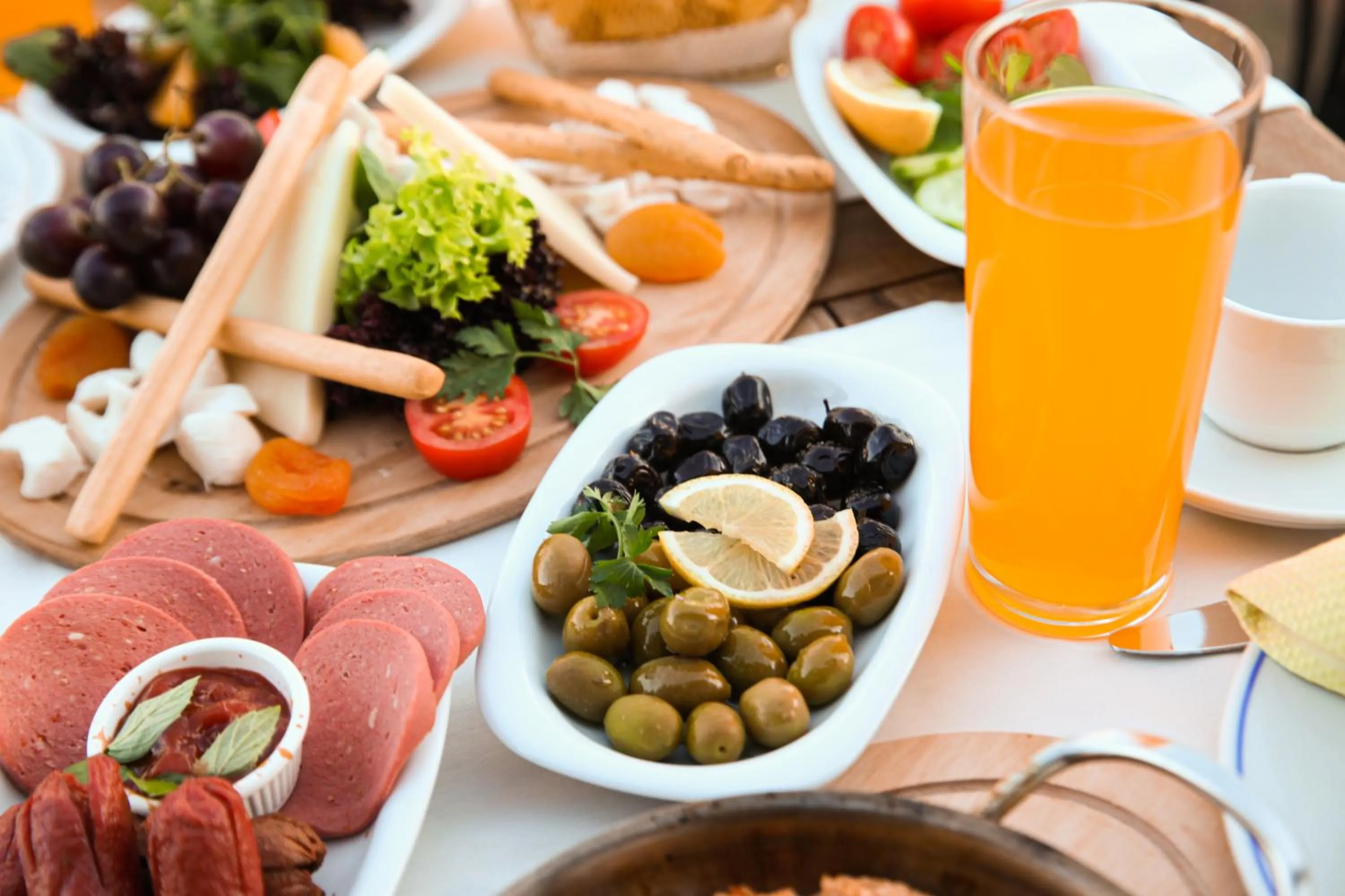 Food and drinks in Hotel Ephesus Istanbul