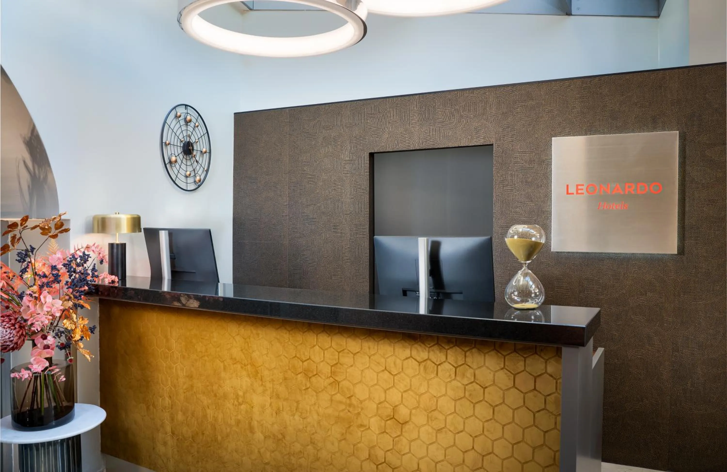 Lobby or reception in Leonardo Boutique Hotel Salzburg Gablerbräu