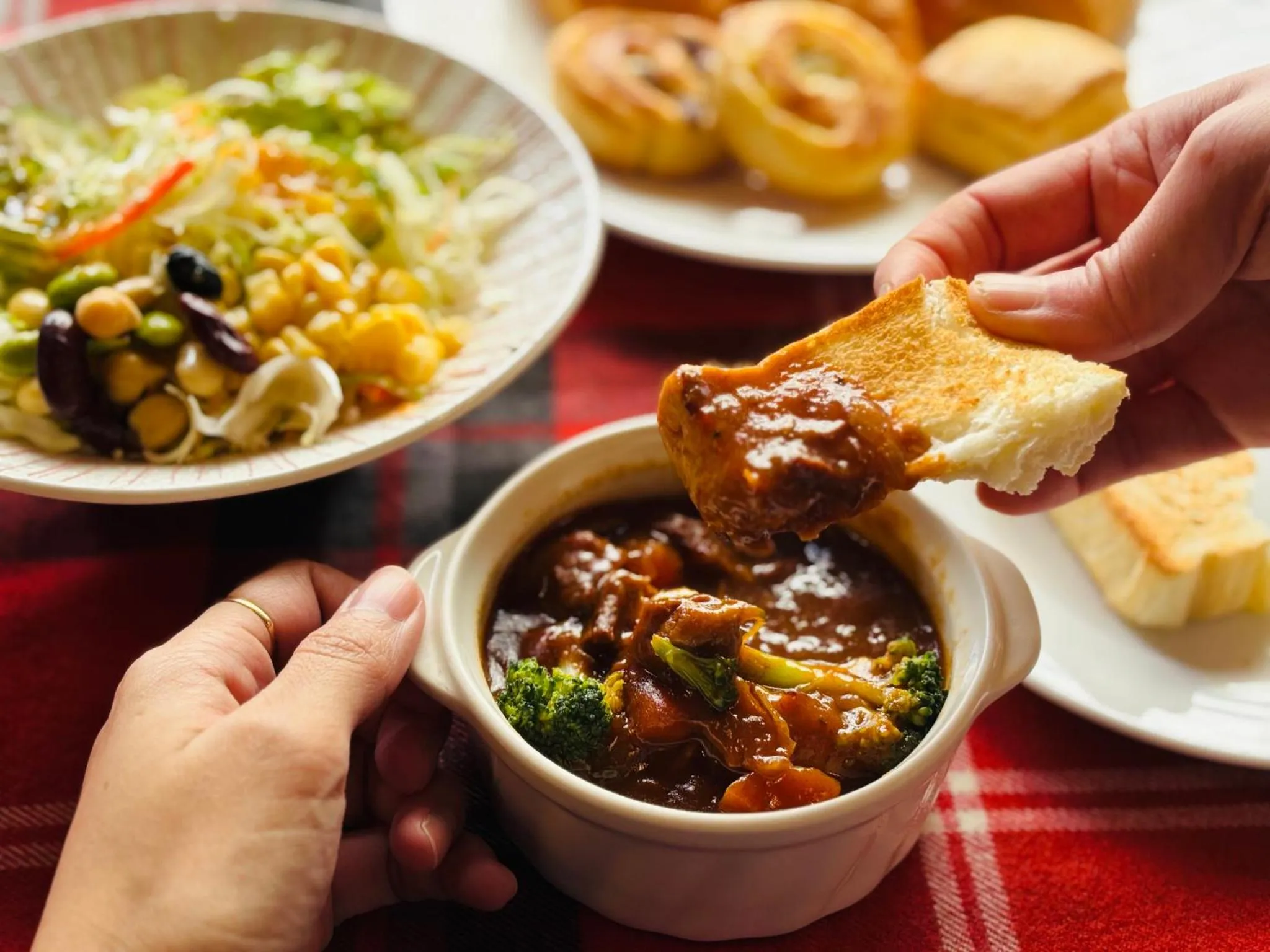 Buffet breakfast in Saga City Hotel