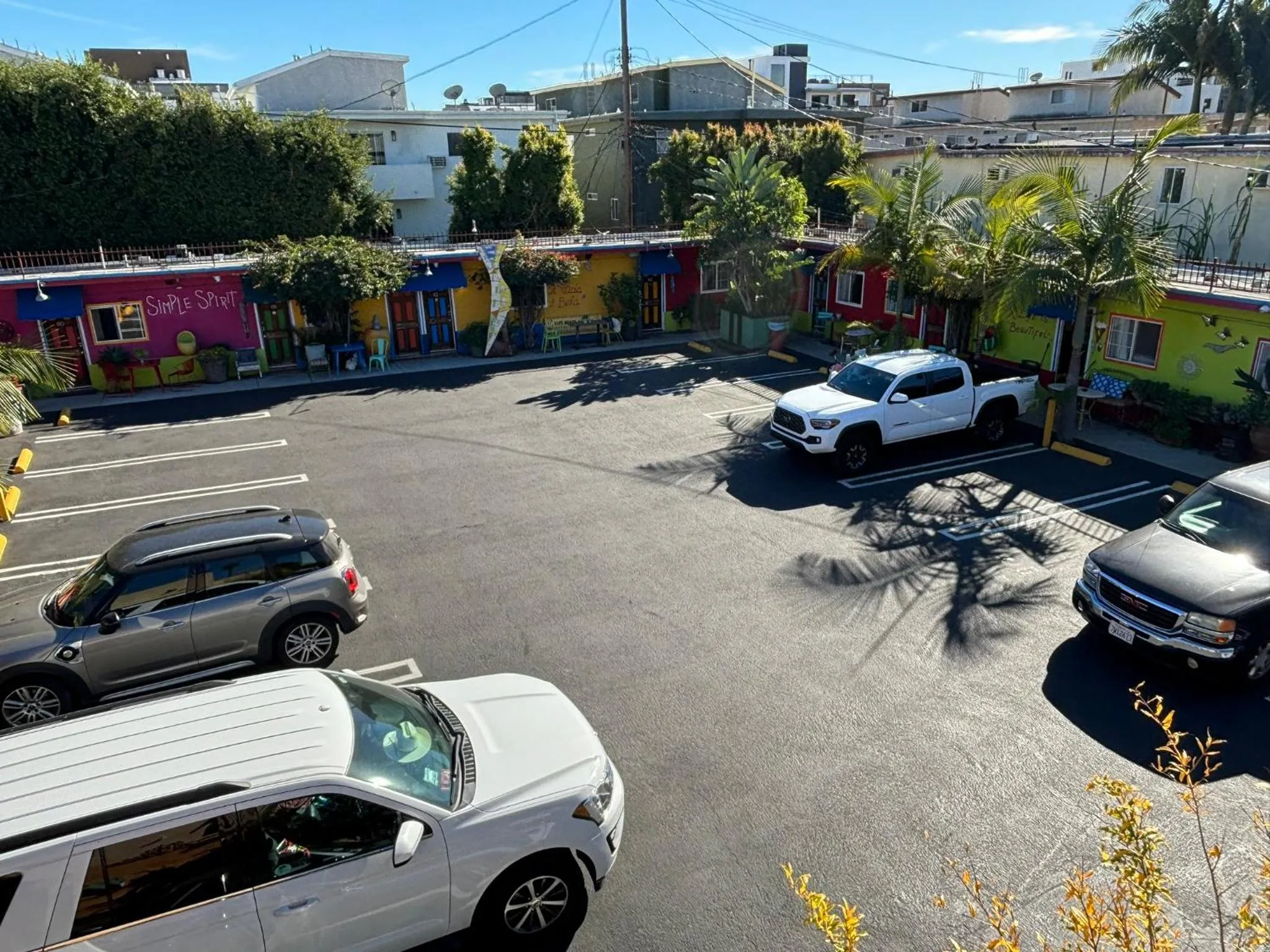 Parking in Villa Brasil Motel