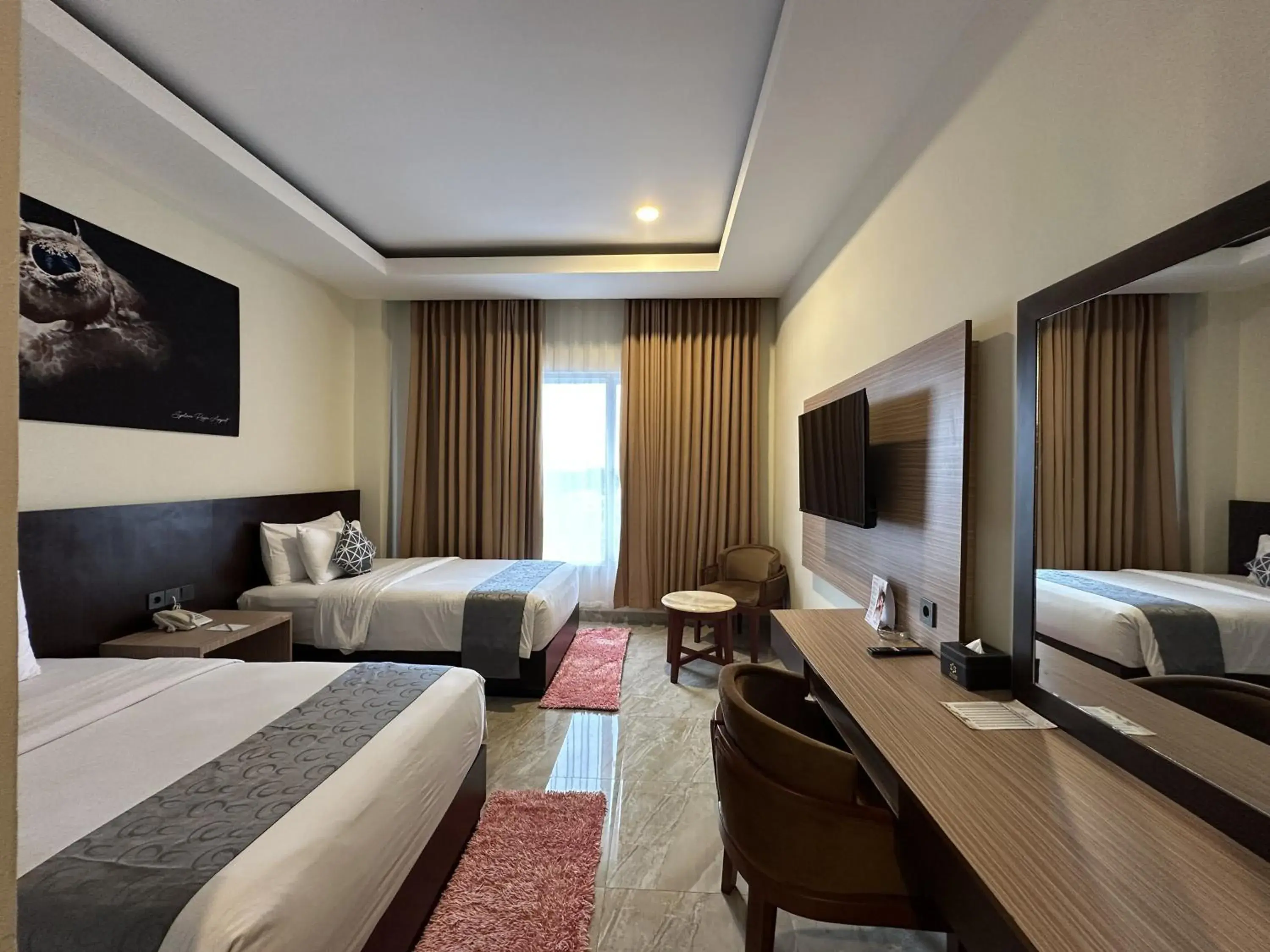 Bed in Vega Prime Hotel & Convention Bed in Vega Prime Hotel & Convention