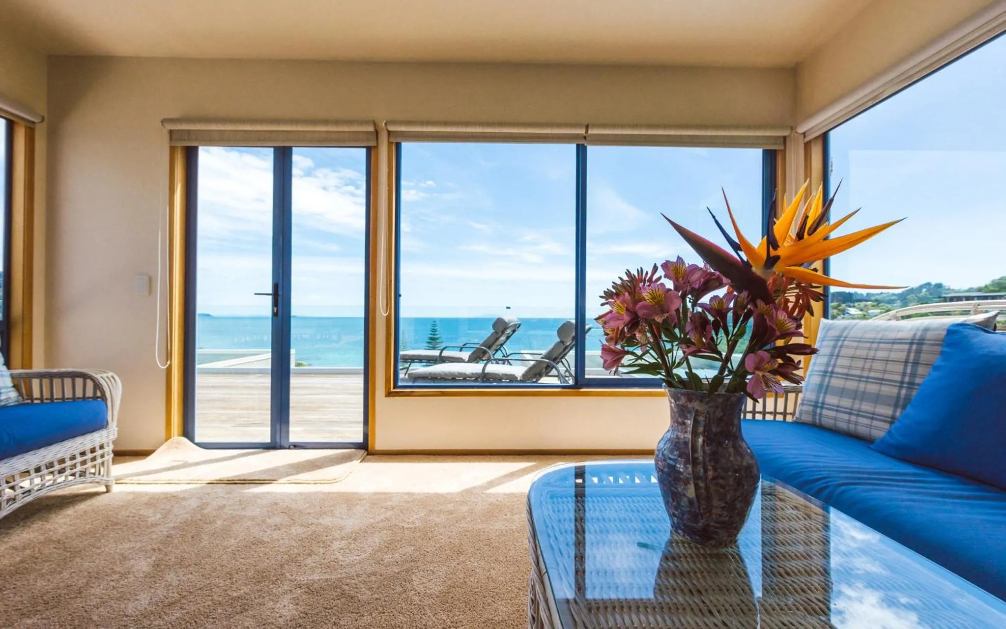 Seating area in Palm Beach Lodge