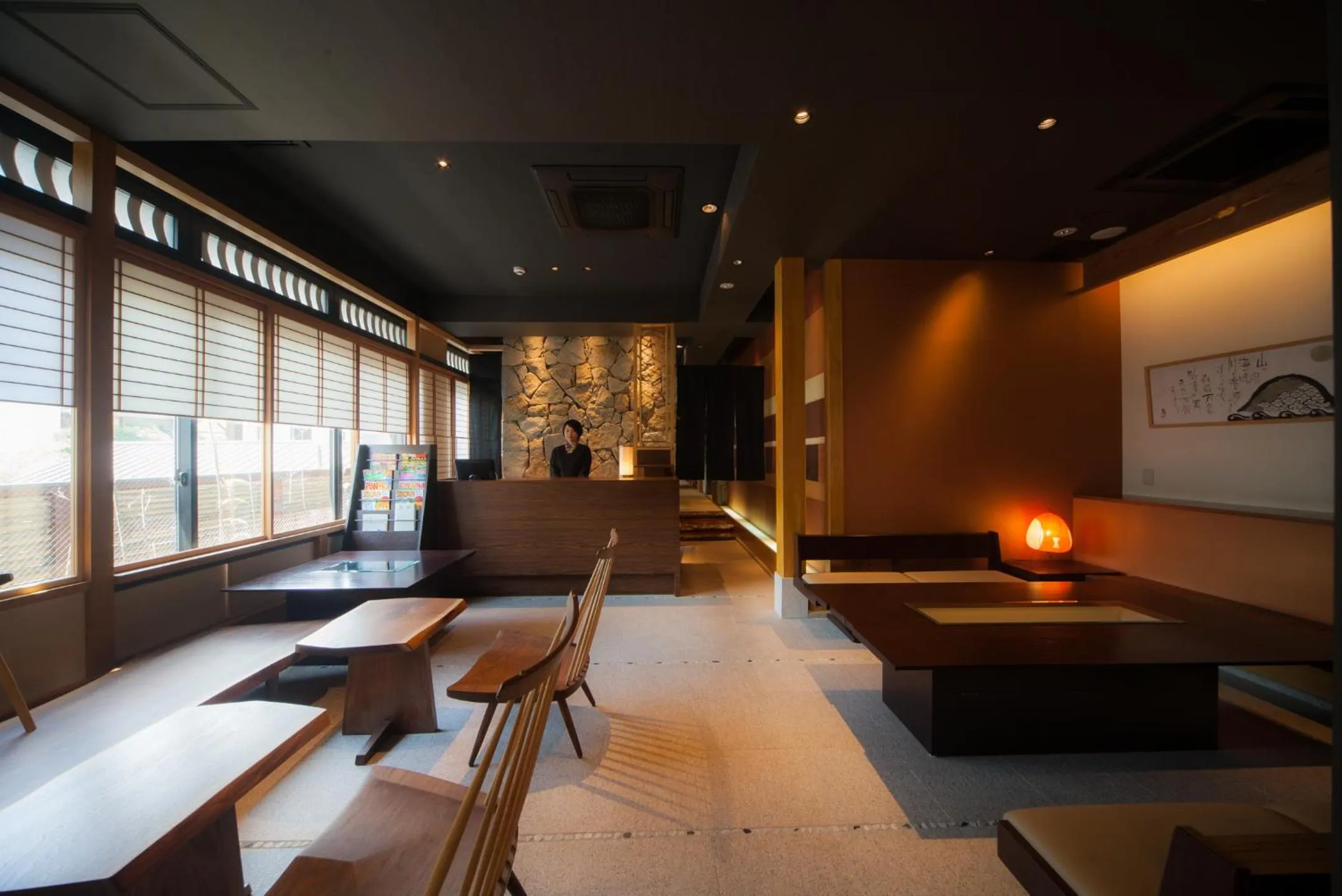 Lobby or reception in CHAHARU Hanare Dogo Yumekura