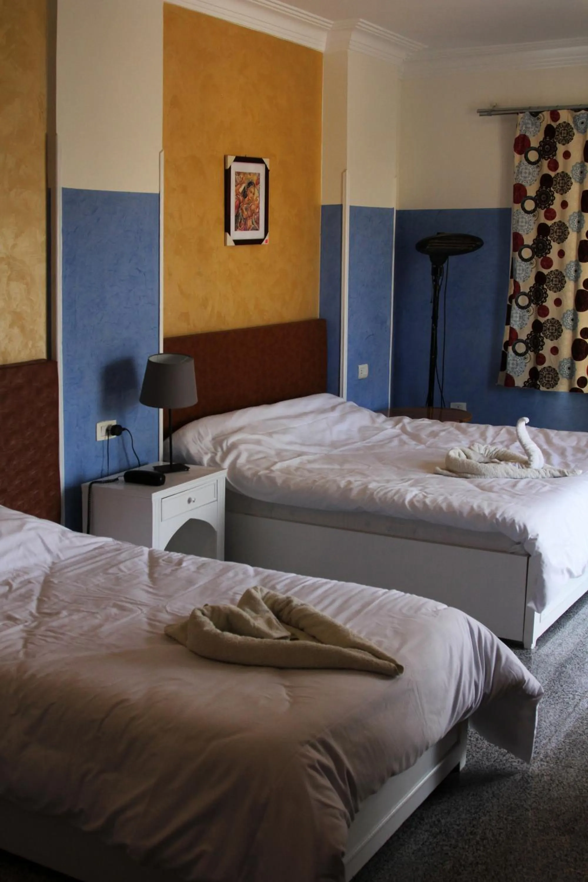 Bed in Nile Valley Hotel