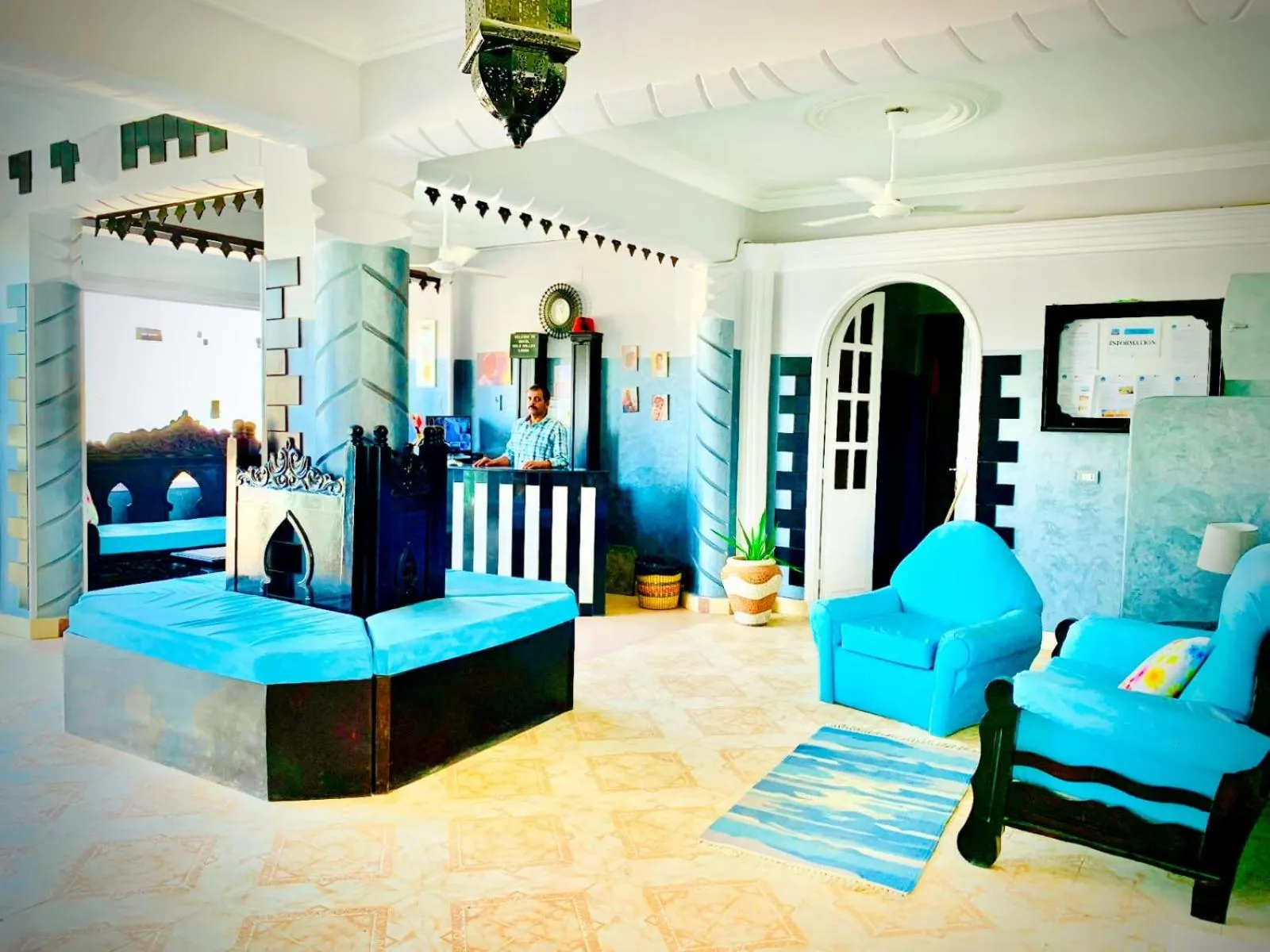 Lobby or reception in Nile Valley Hotel