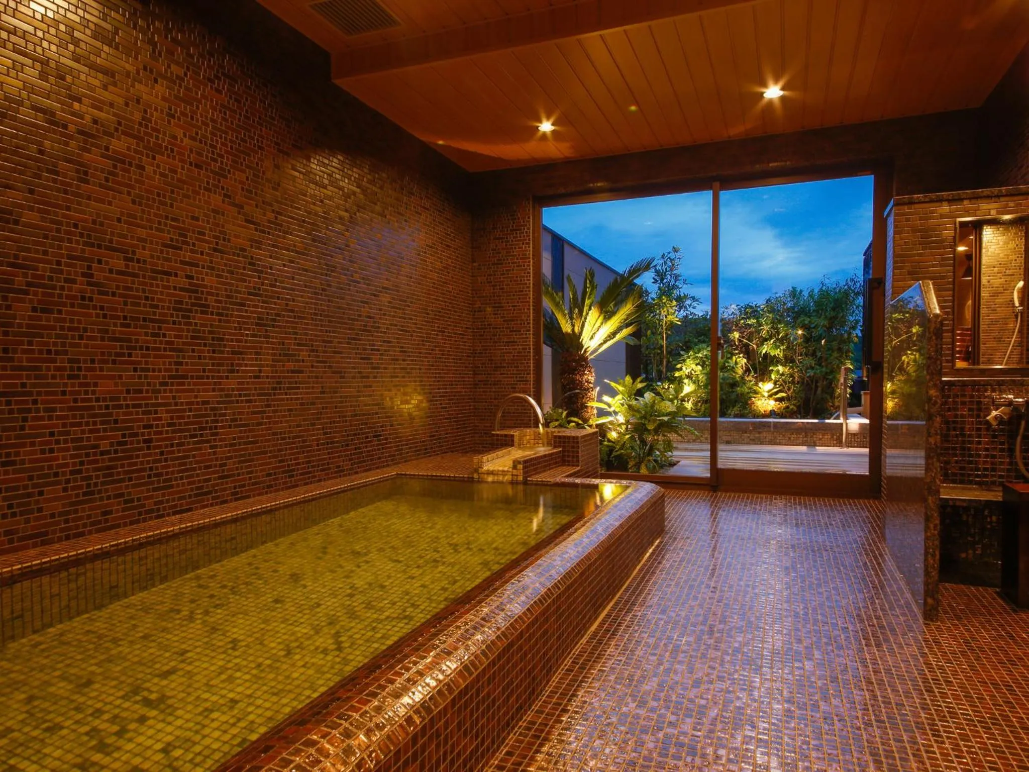 Hot Spring Bath in Minato Koyado Awajishima