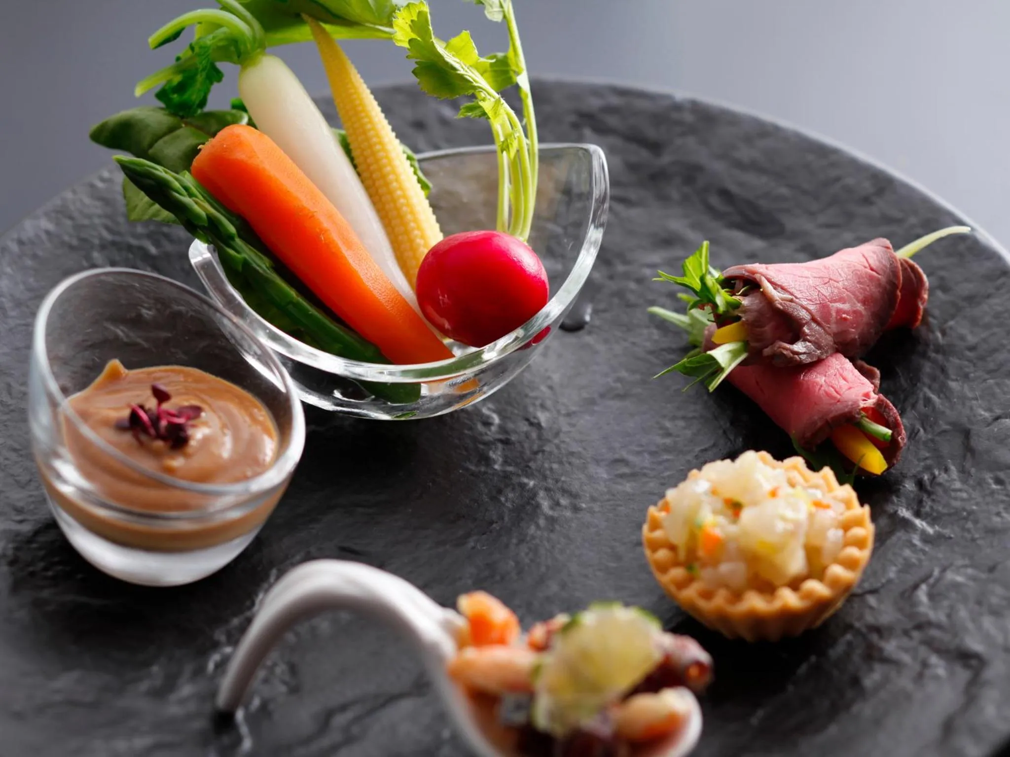 Dinner in Minato Koyado Awajishima