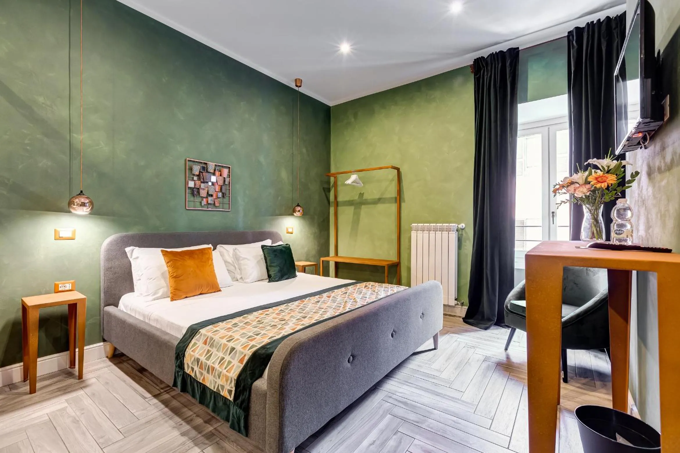 Bed in Ripetta Natural Suites