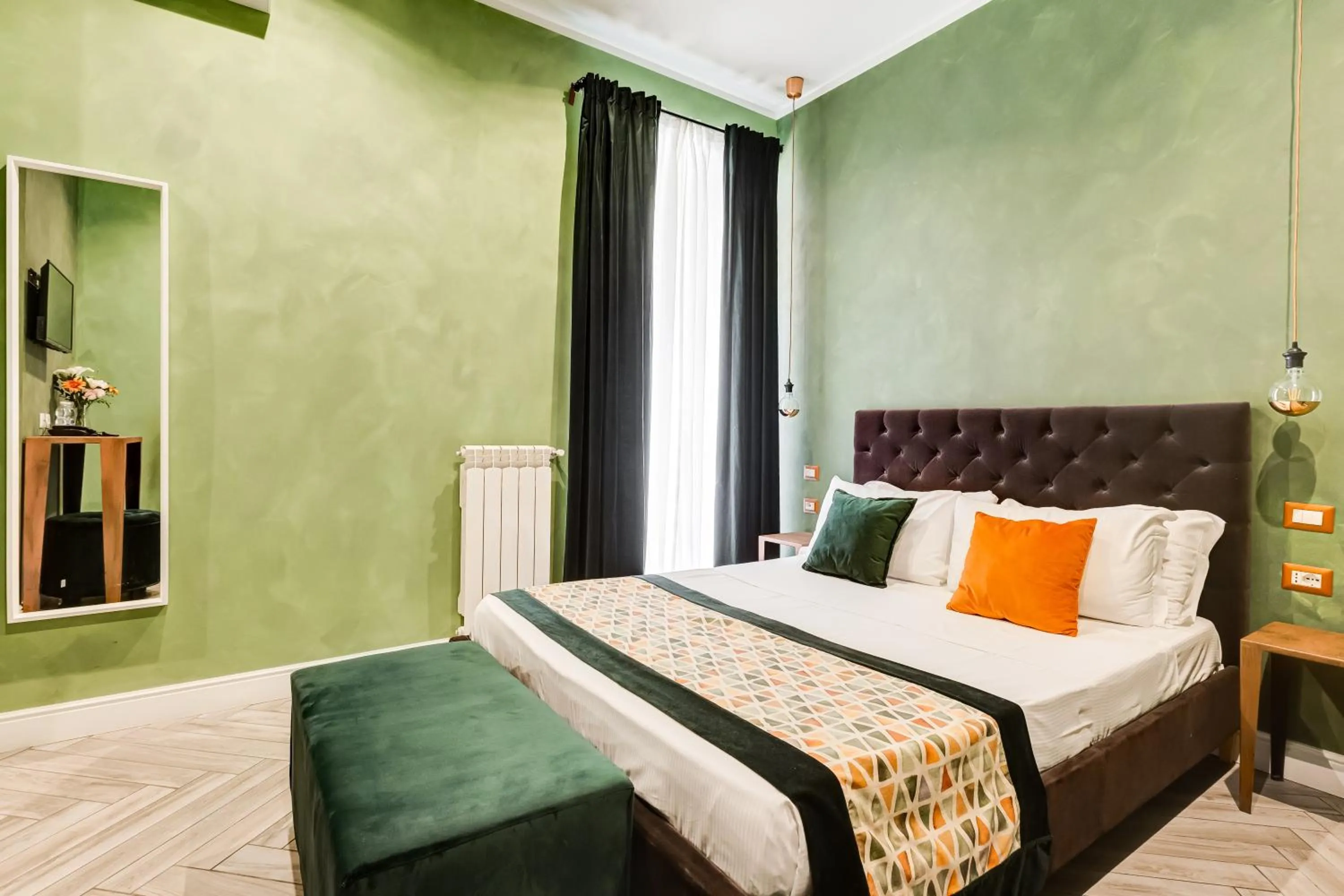 Bed in Ripetta Natural Suites