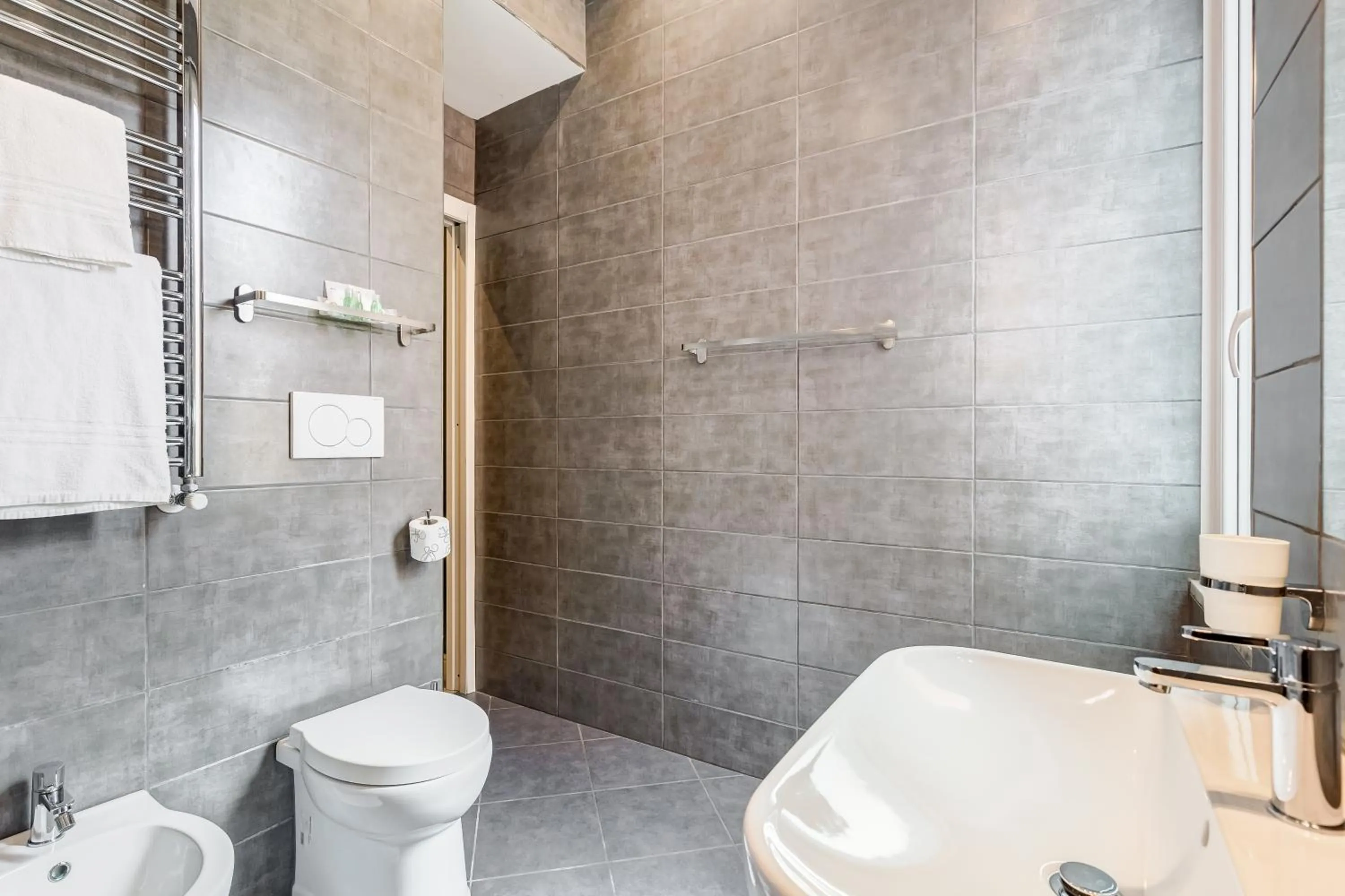 Bathroom in Ripetta Natural Suites