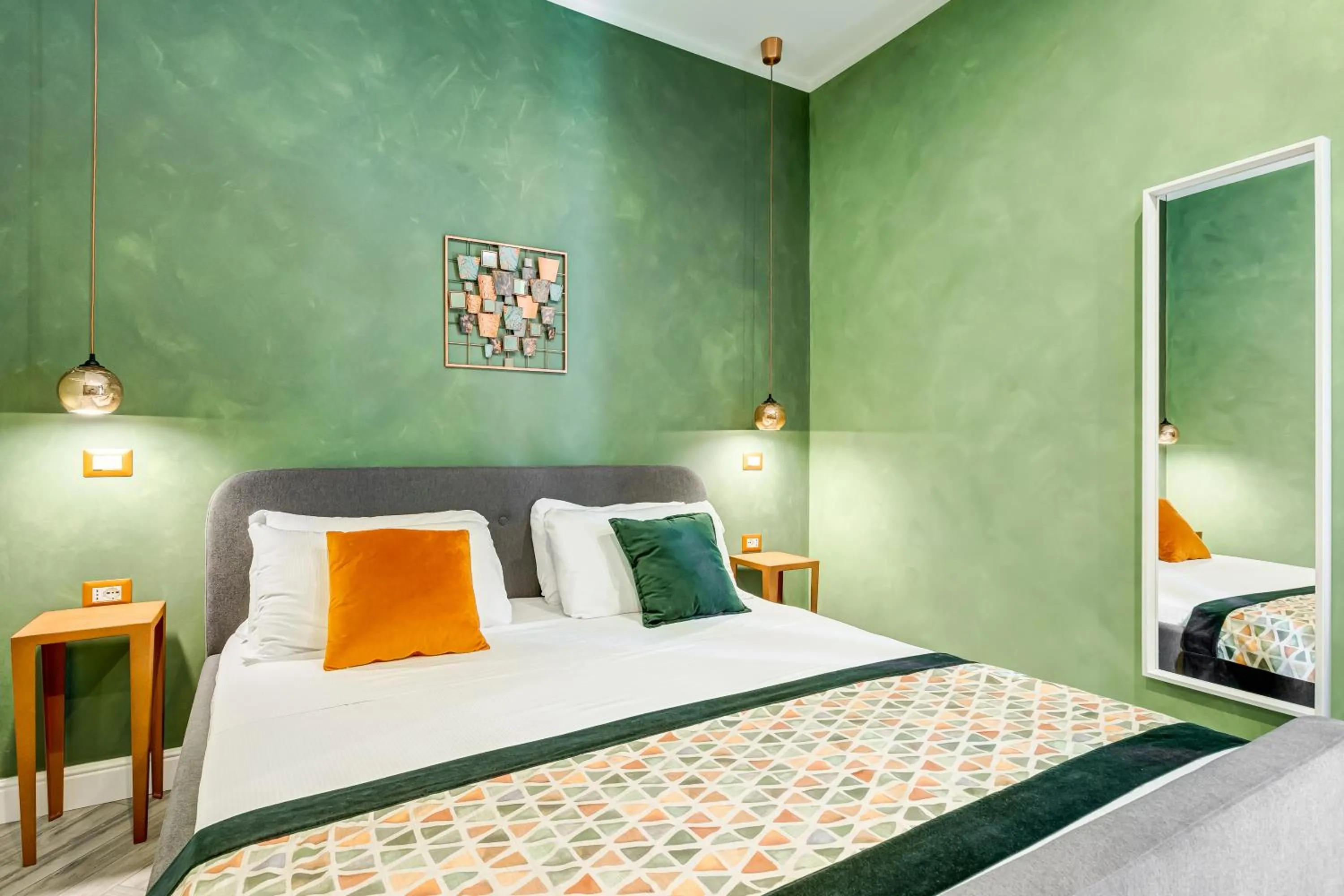 Bed in Ripetta Natural Suites