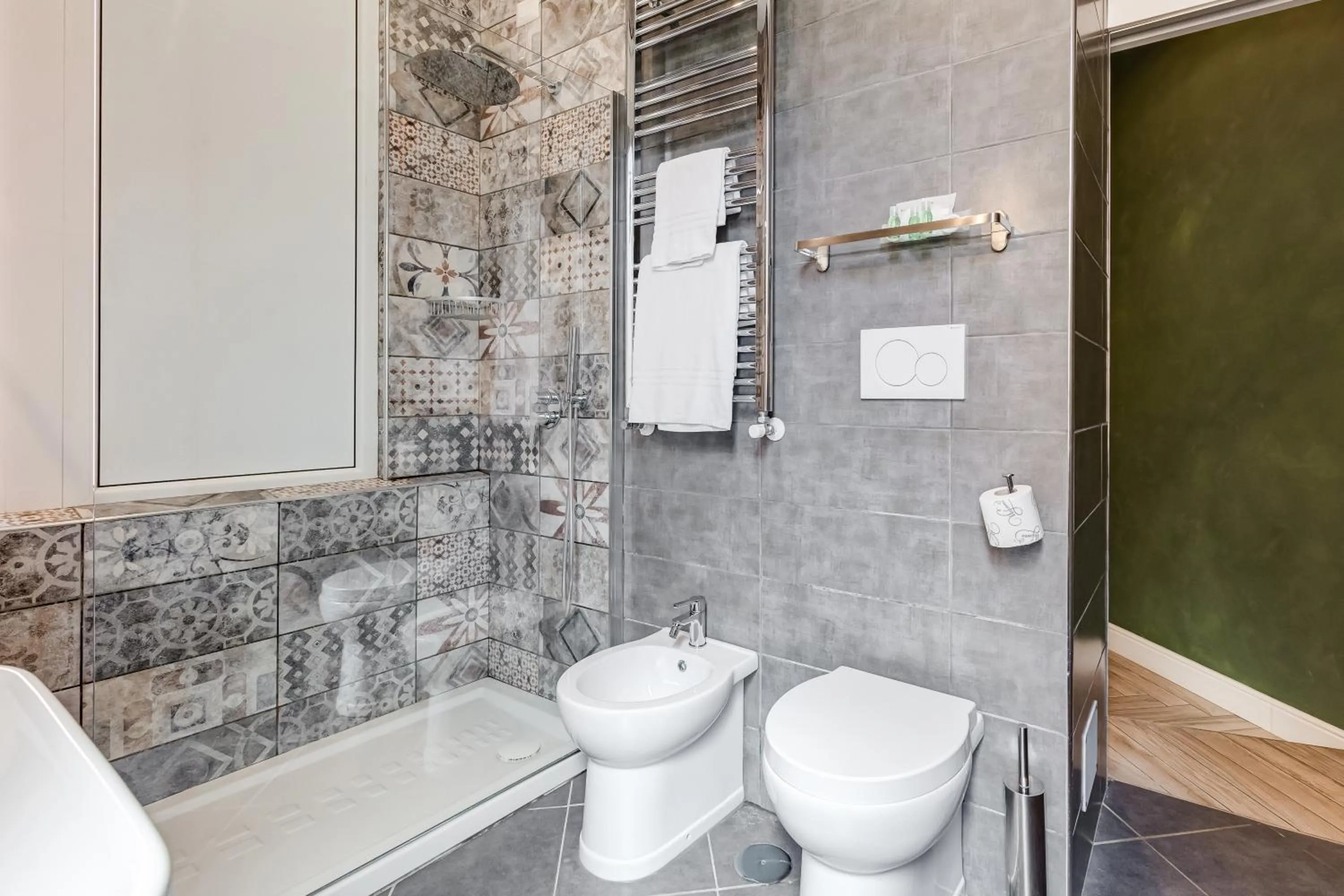 Bathroom in Ripetta Natural Suites