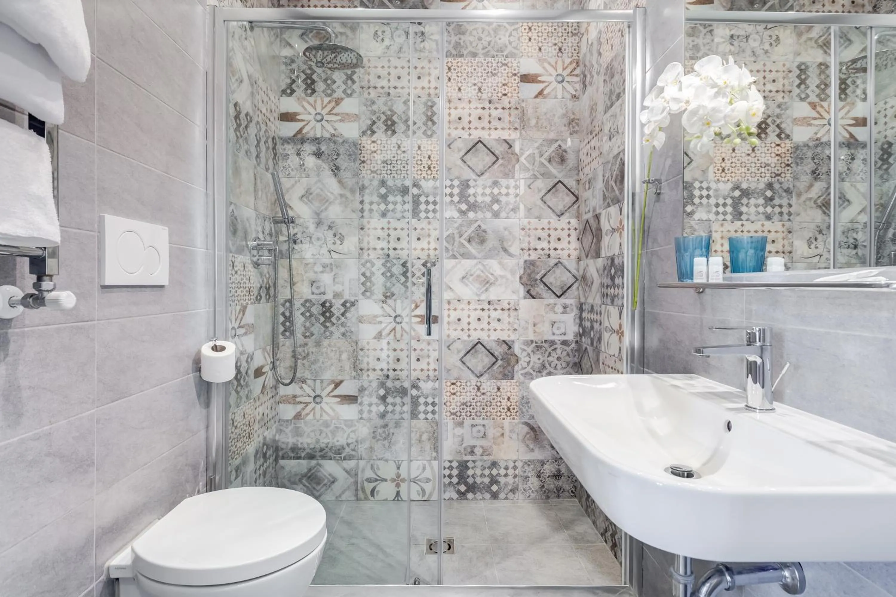 Bathroom in Ripetta Natural Suites