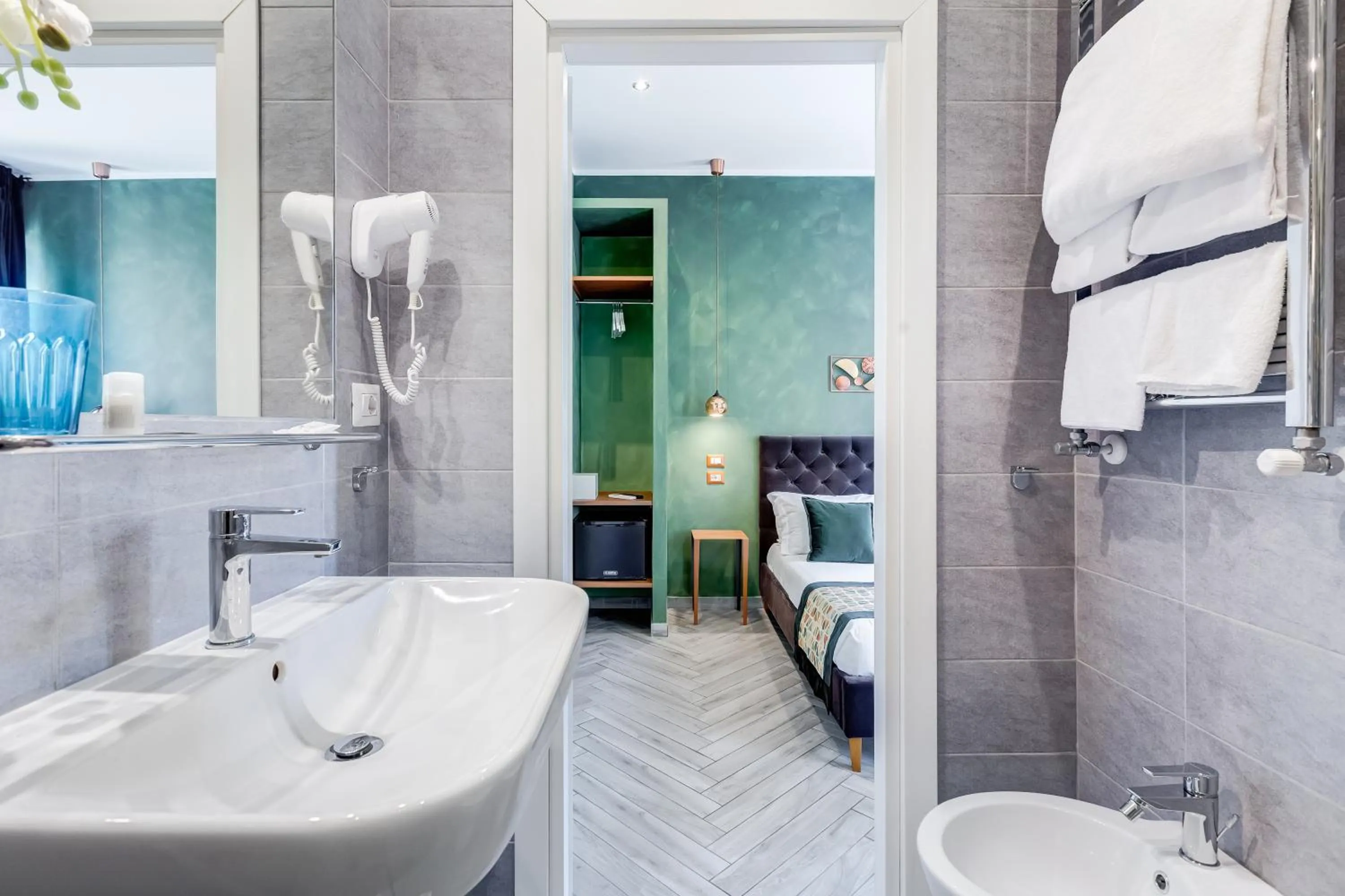 Bathroom in Ripetta Natural Suites