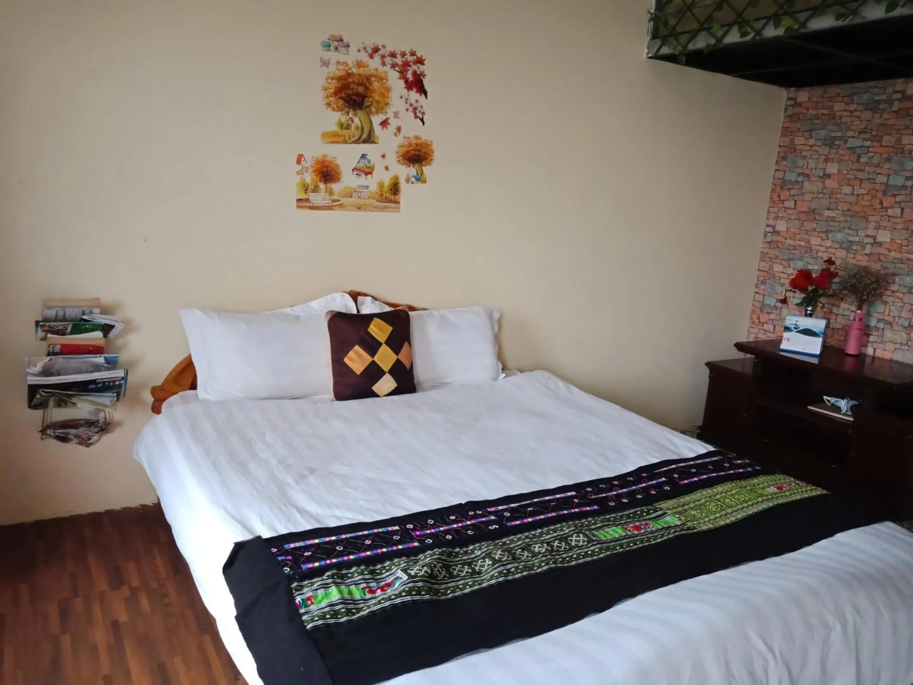 Bed in Sapa Tatu Homestay