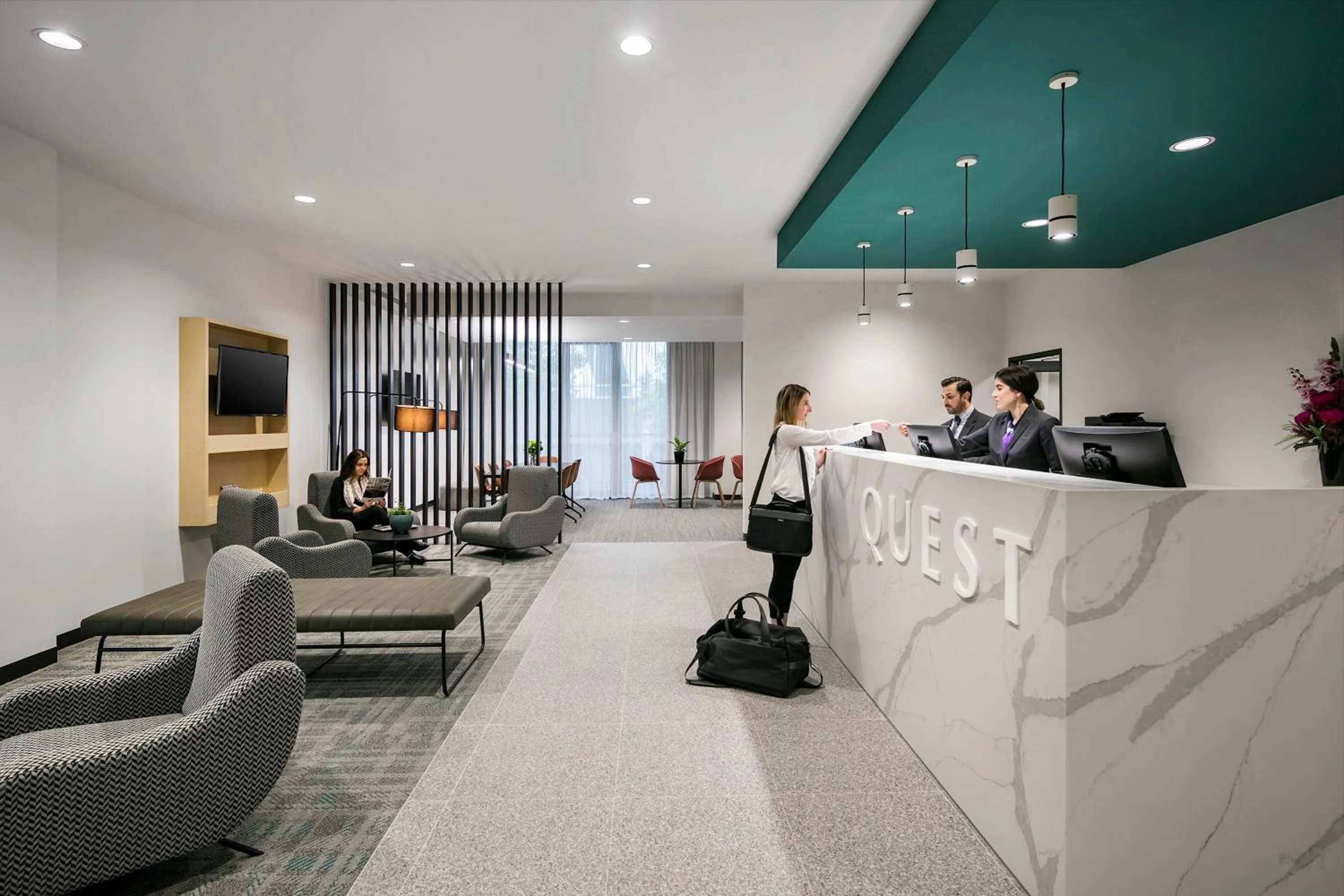 Lobby or reception in Quest Notting Hill