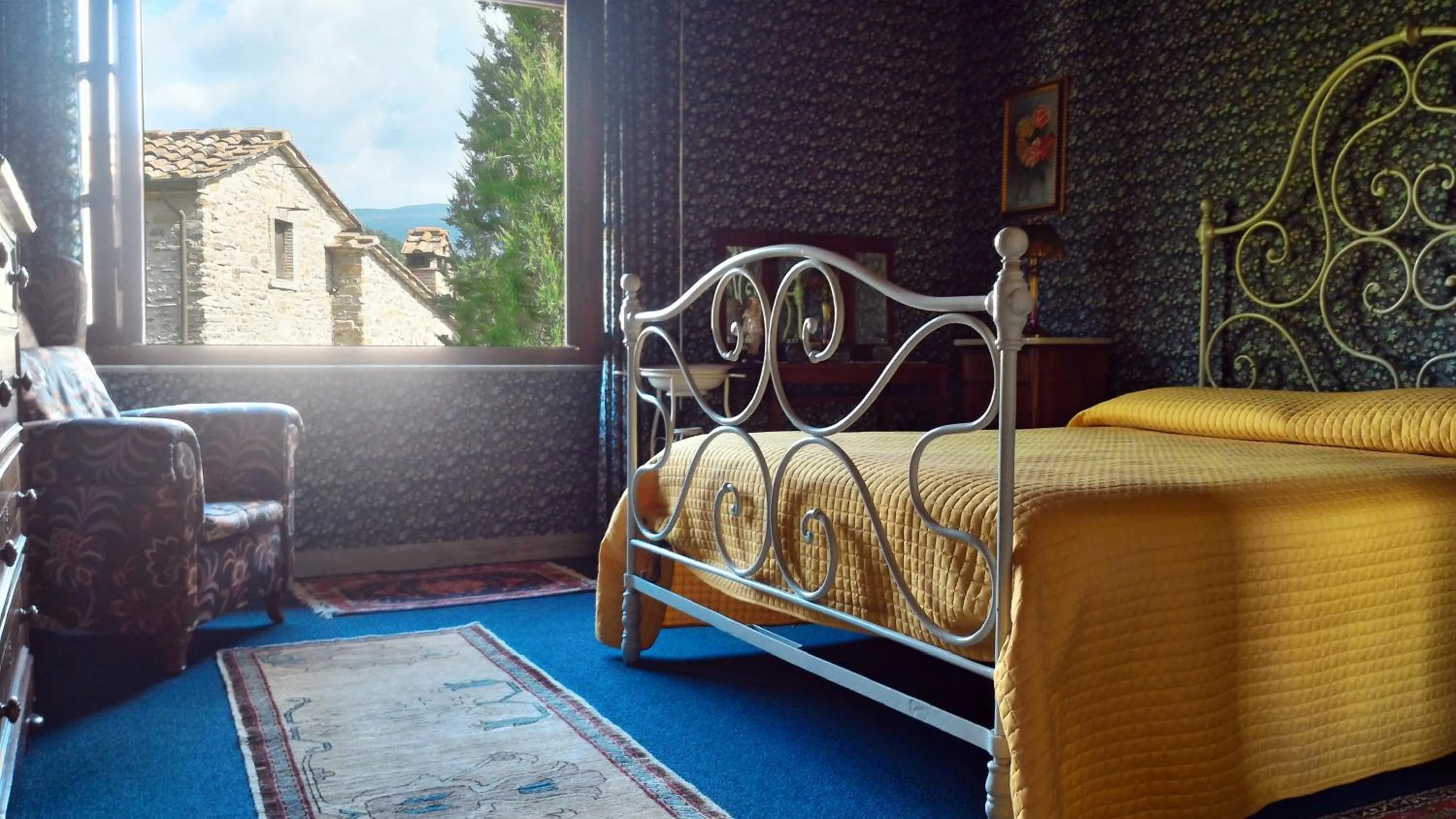 Bed in Villa La Nussa
