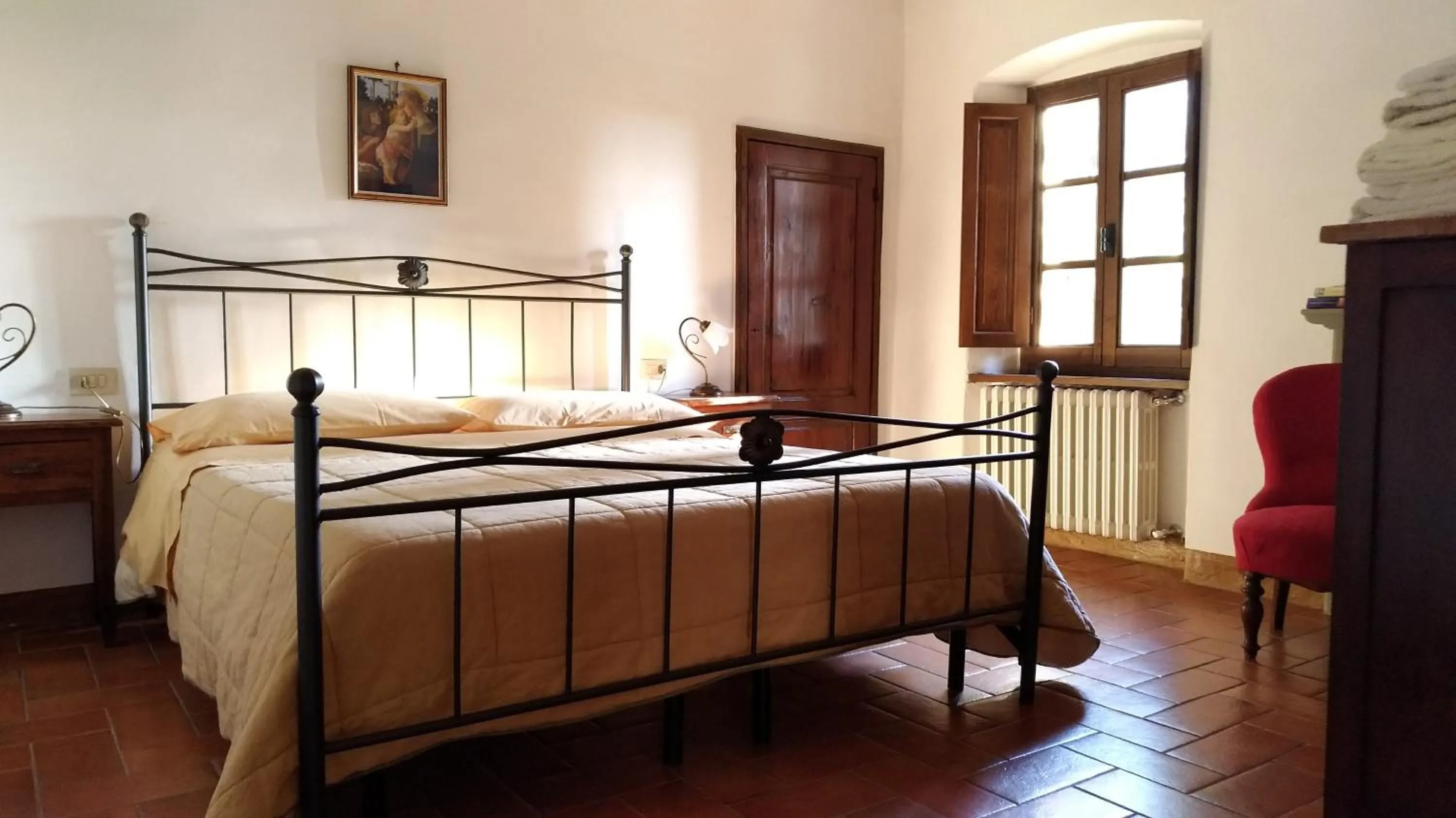 Bed in Villa La Nussa