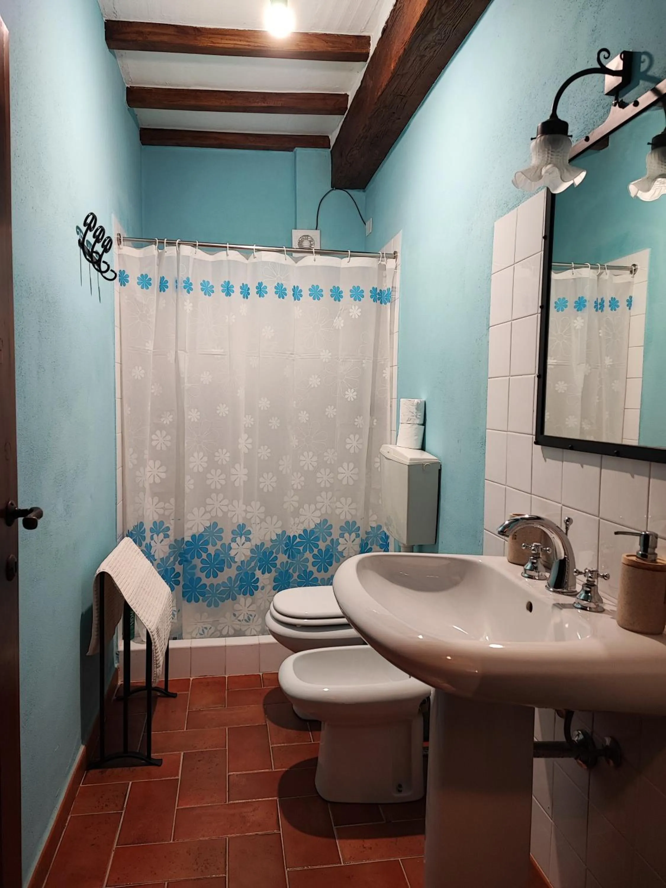 Bathroom in Villa La Nussa