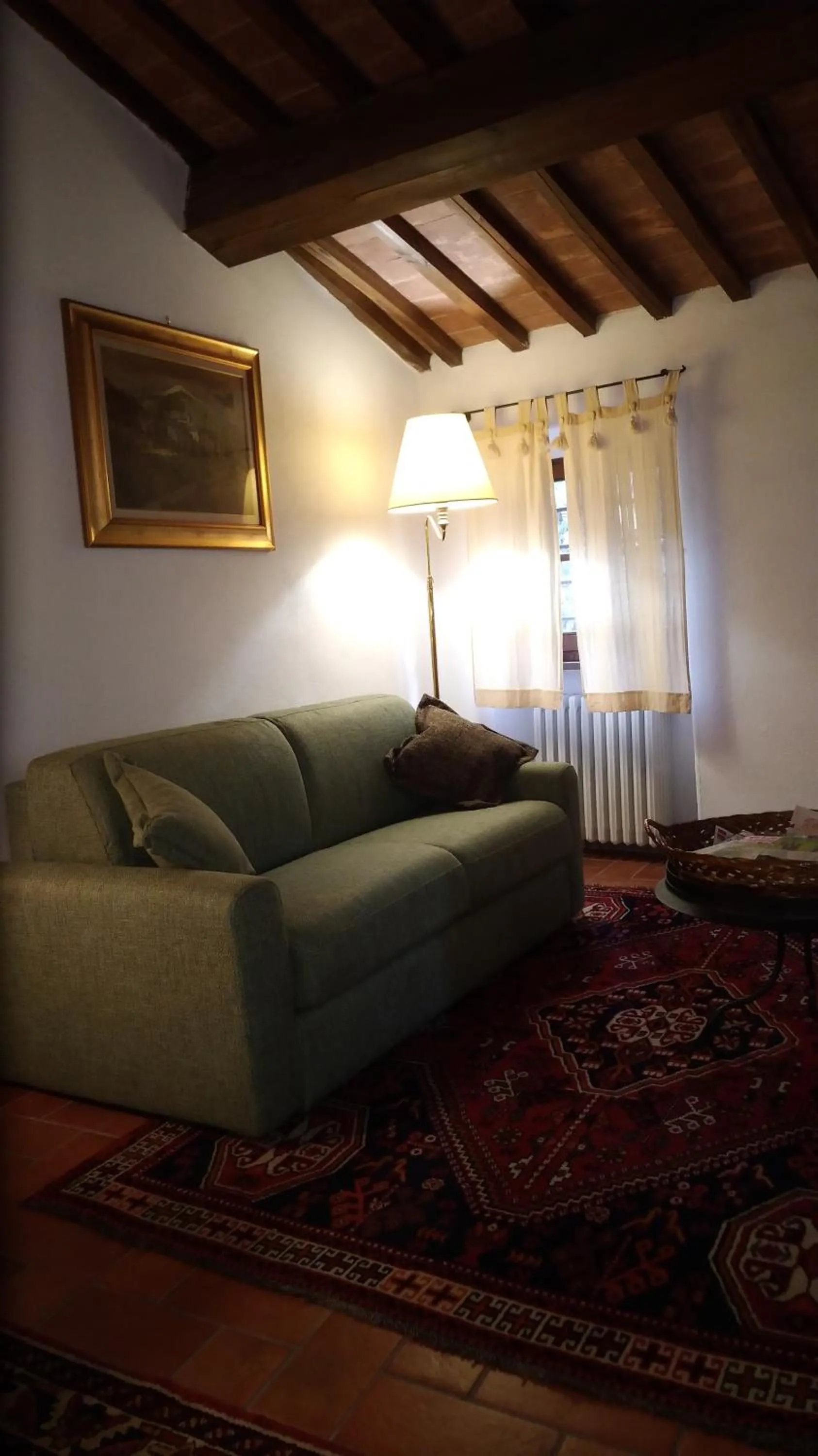 Living room in Villa La Nussa