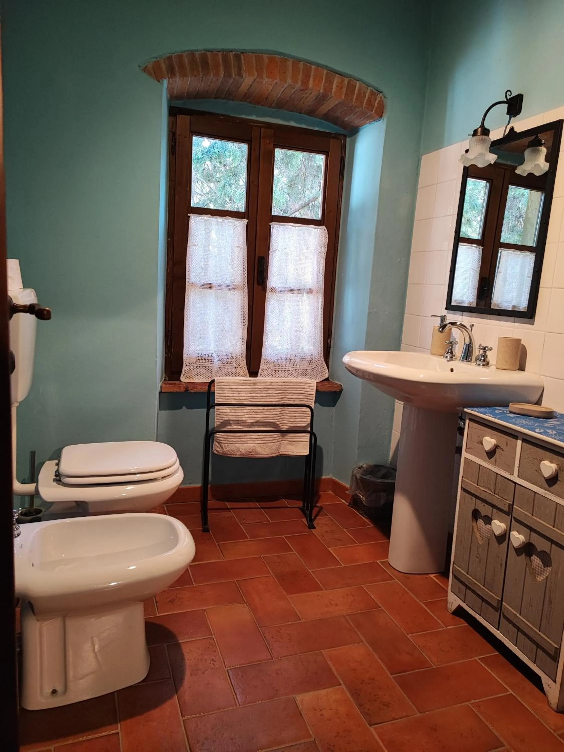 Bathroom in Villa La Nussa