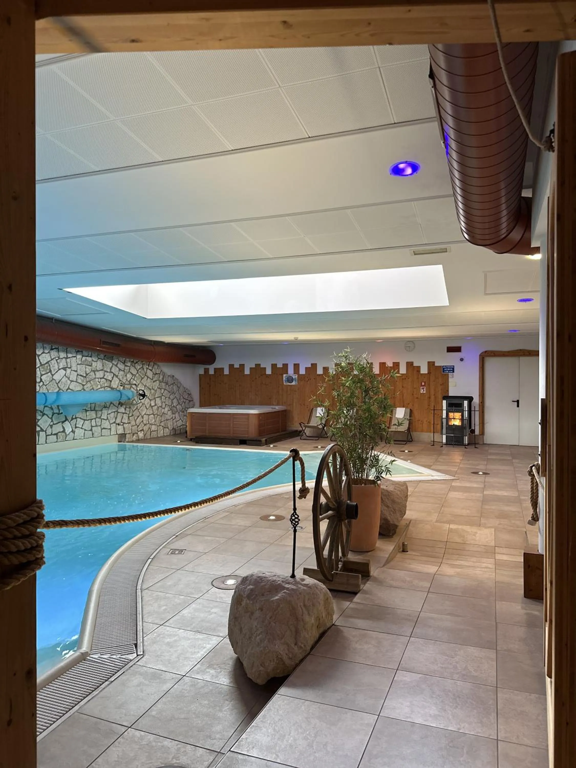 Spa and wellness centre/facilities in Folgaria Post Hotel