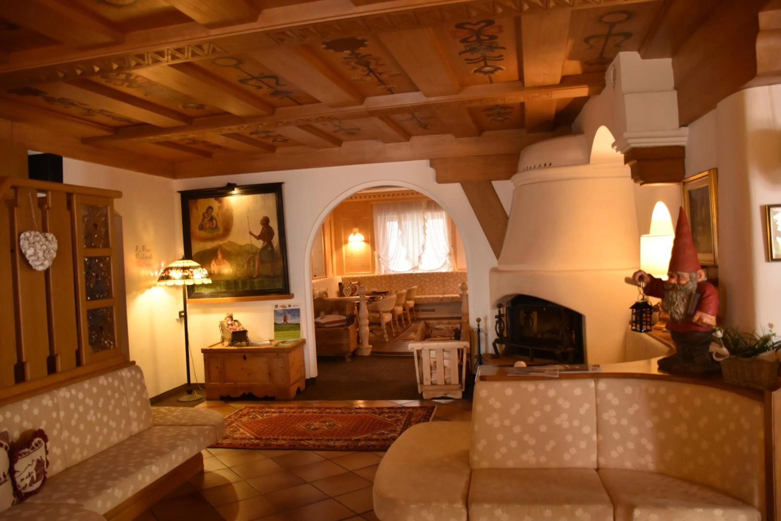 Lobby or reception in Folgaria Post Hotel