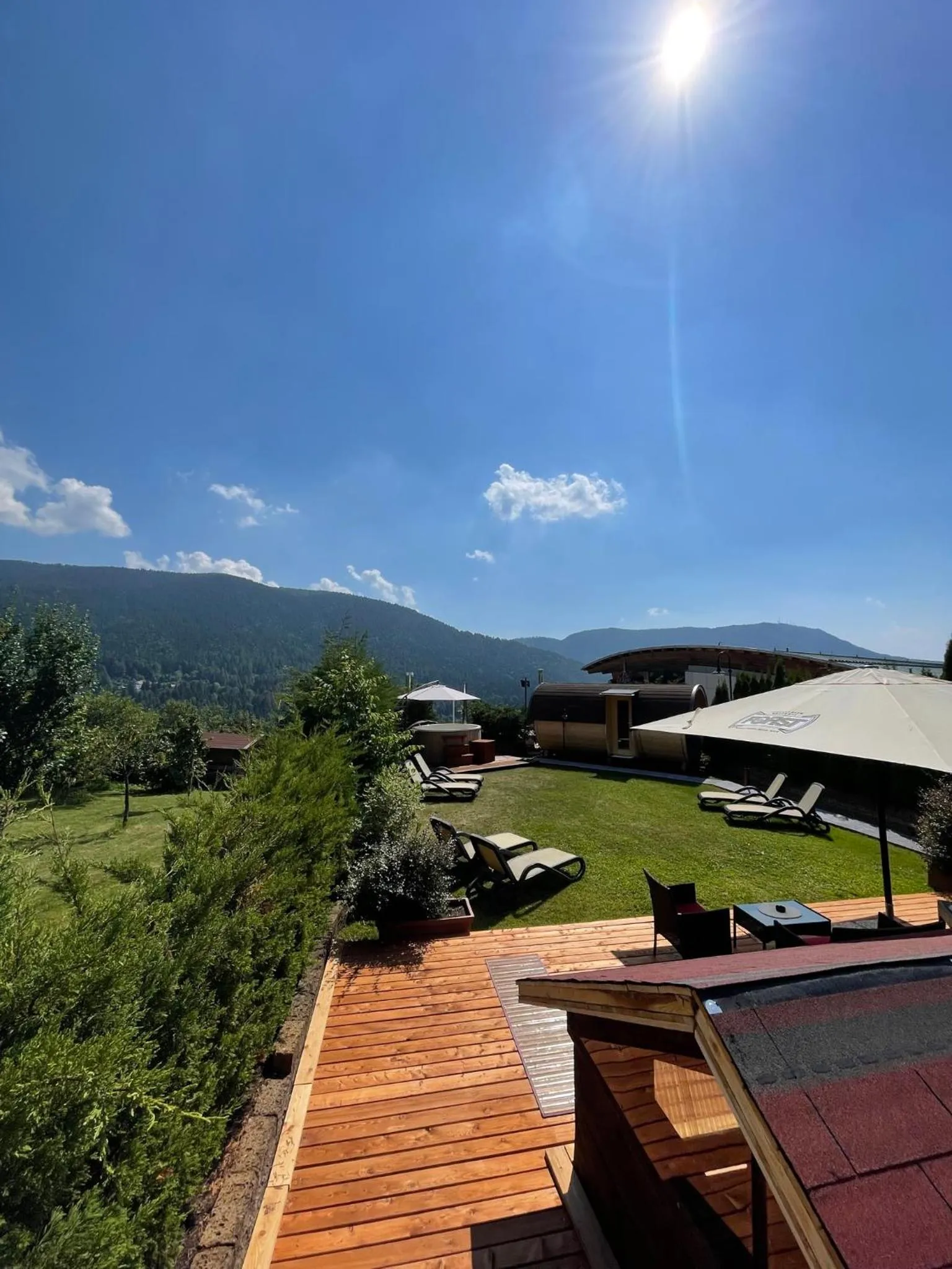 Natural landscape in Folgaria Post Hotel