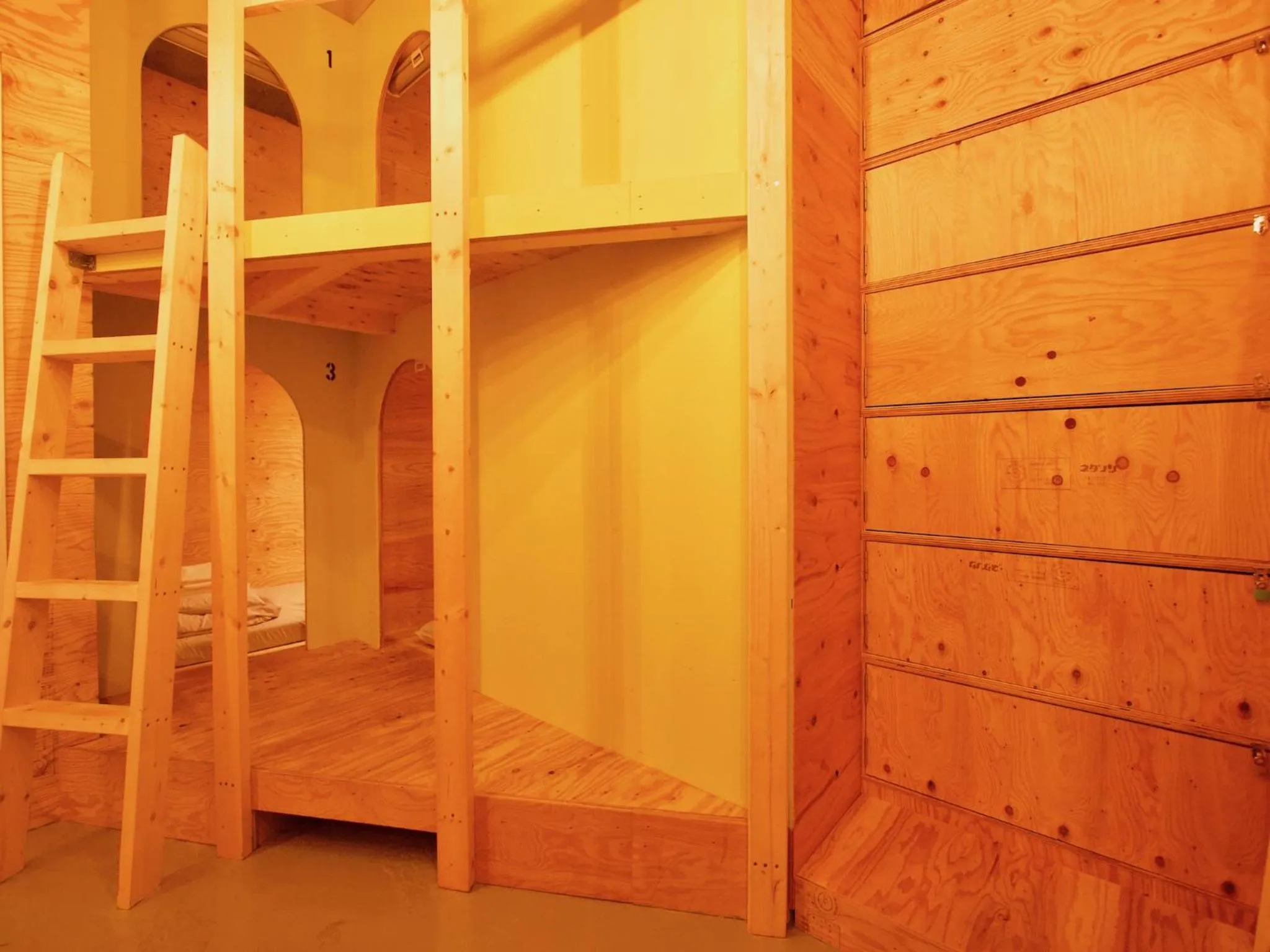 Photo of the whole room in Ishigaki Guesthouse HIVE