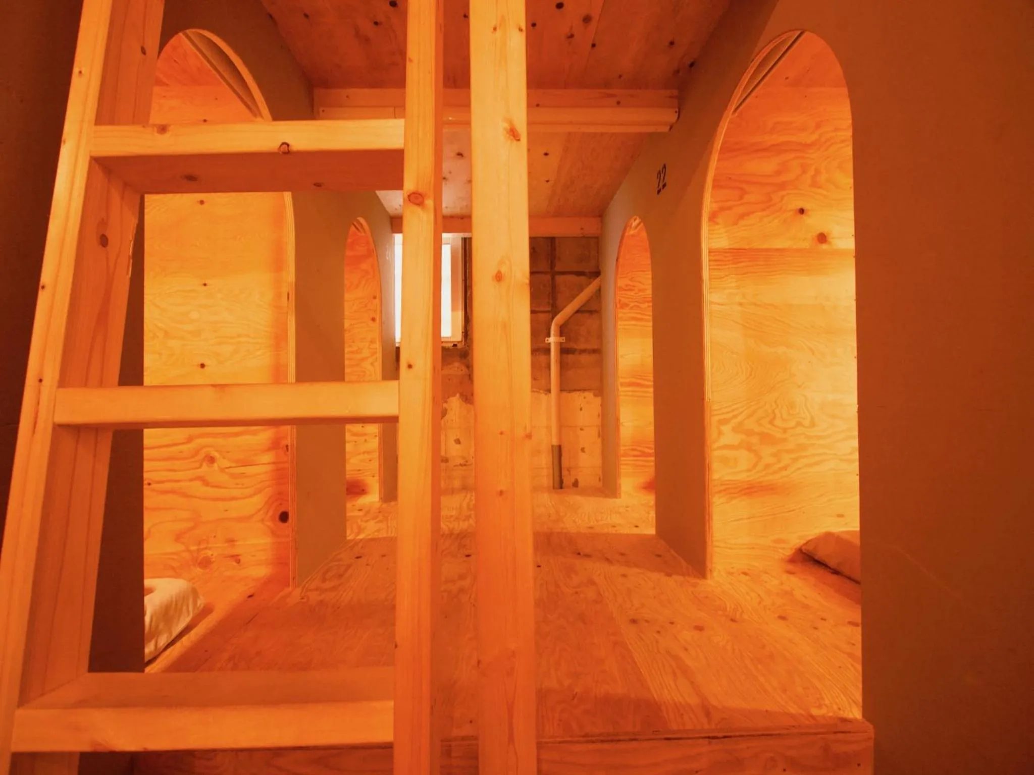 bunk bed in Ishigaki Guesthouse HIVE