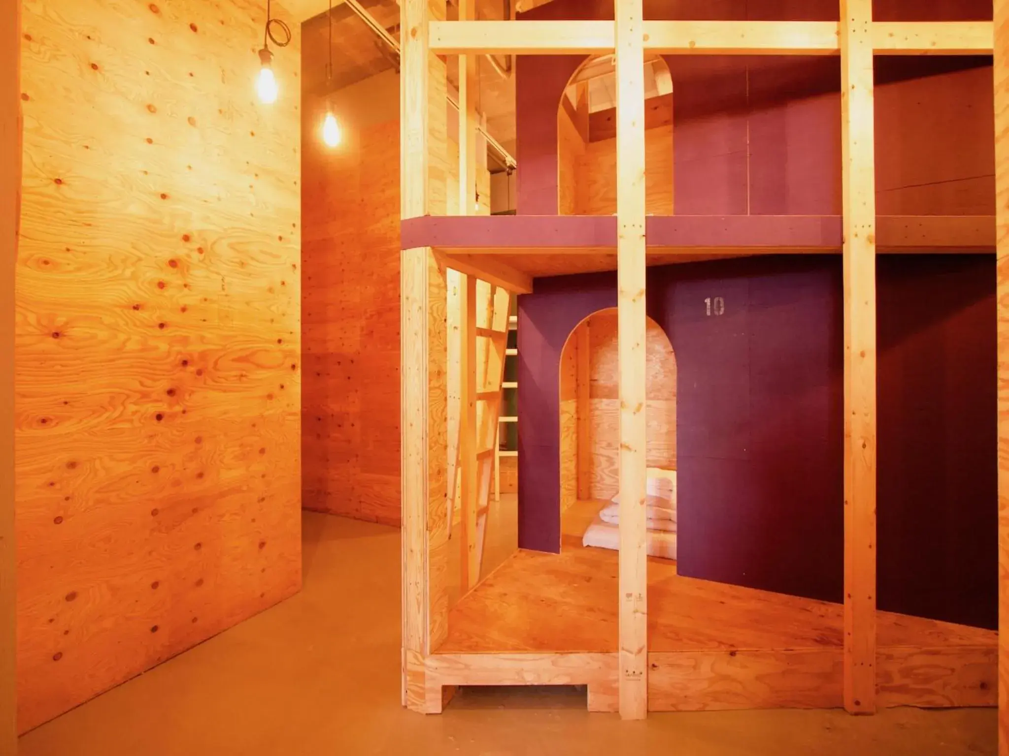 bunk bed in Ishigaki Guesthouse HIVE bunk bed in Ishigaki Guesthouse HIVE