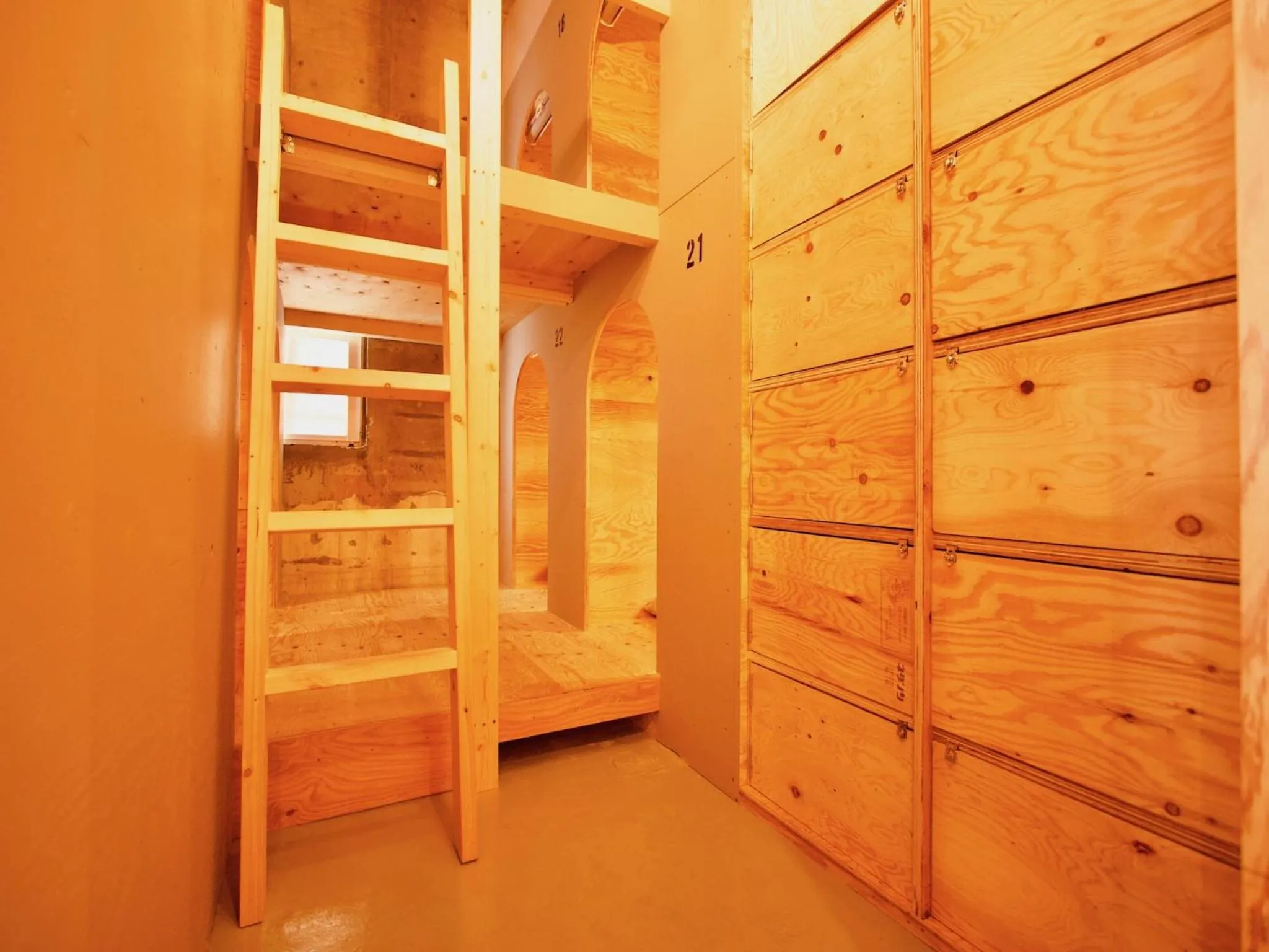 Bed in Ishigaki Guesthouse HIVE