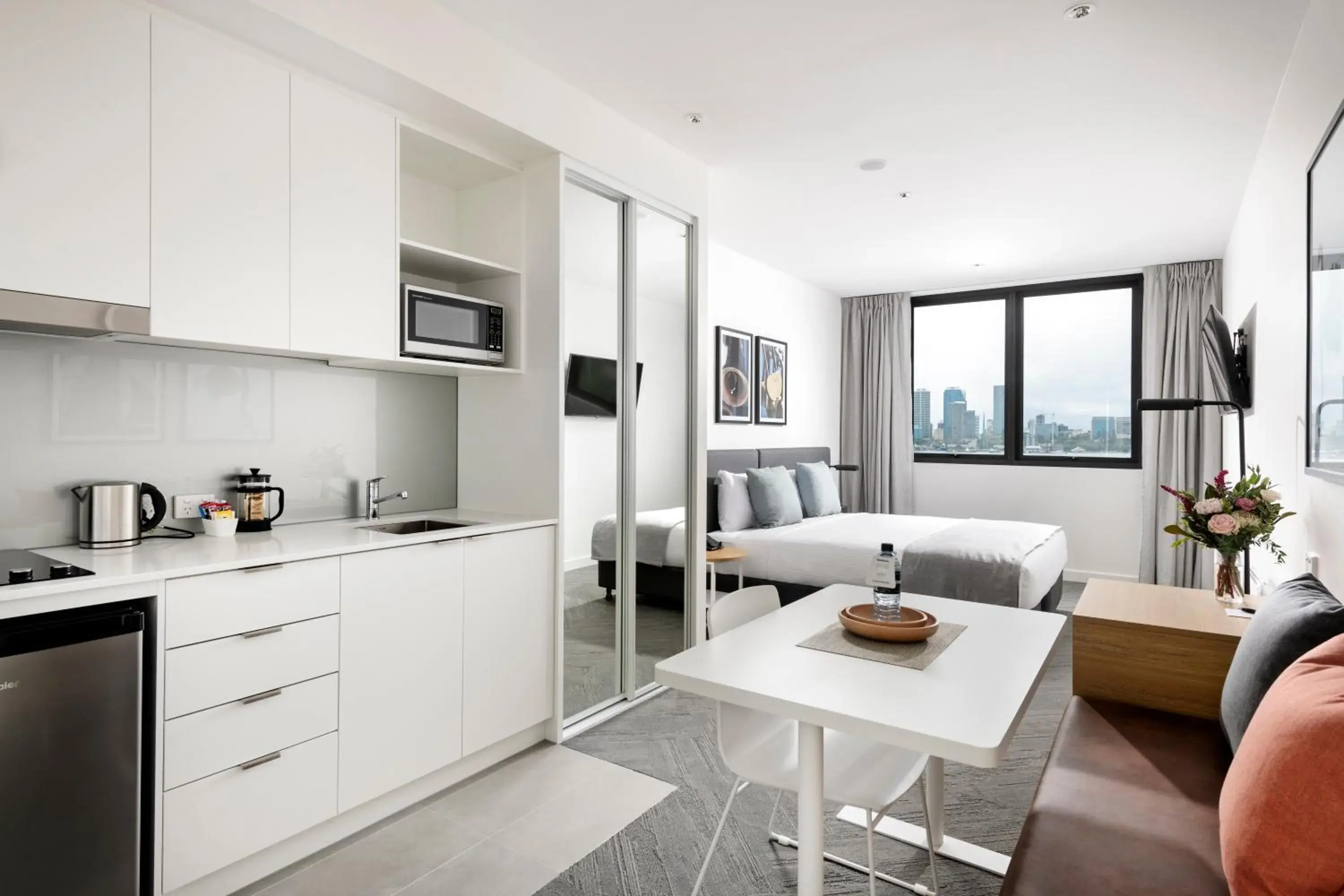 Bed in Quest South Perth Foreshore Bed in Quest South Perth Foreshore