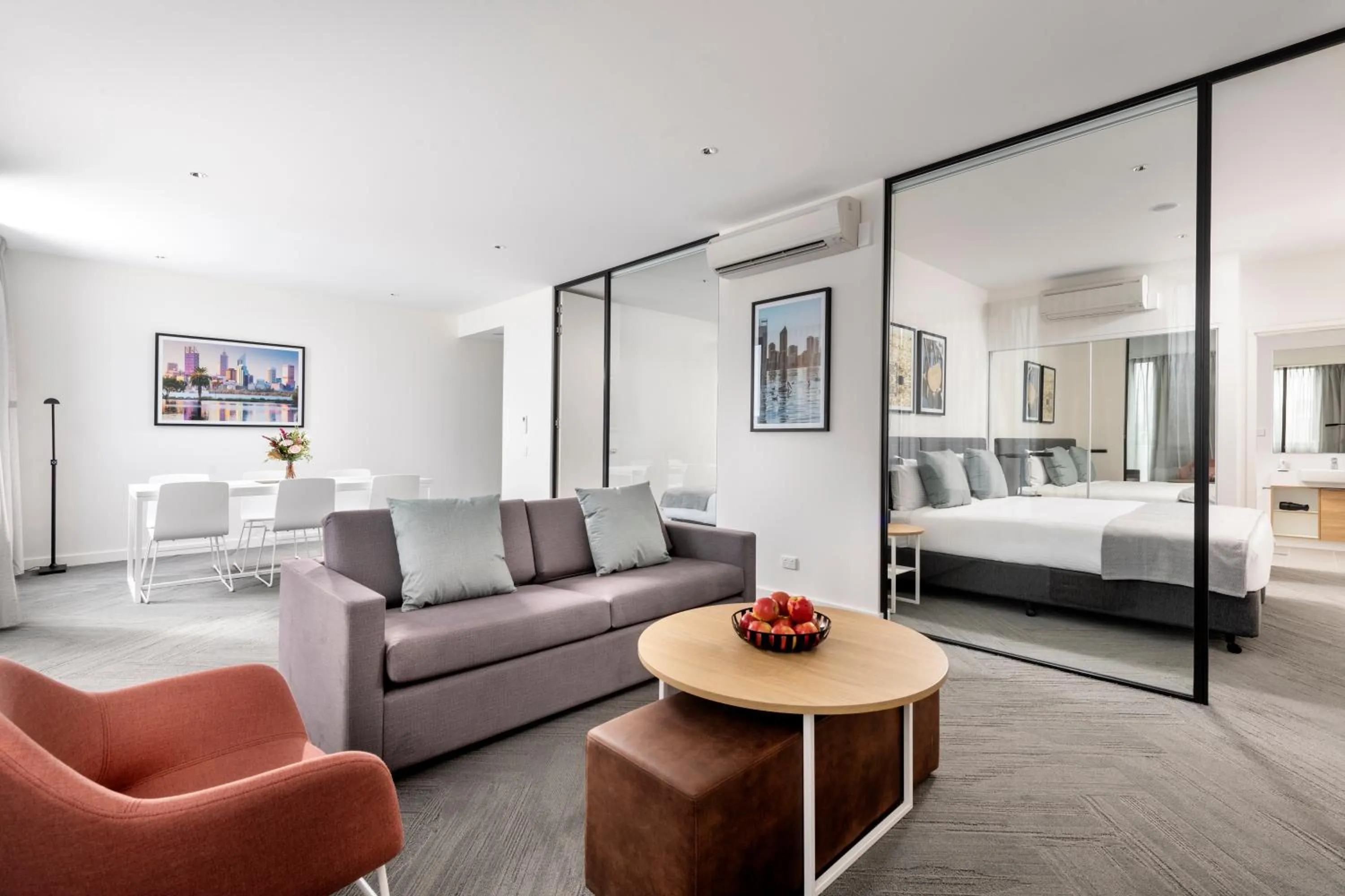 Bed in Quest South Perth Foreshore