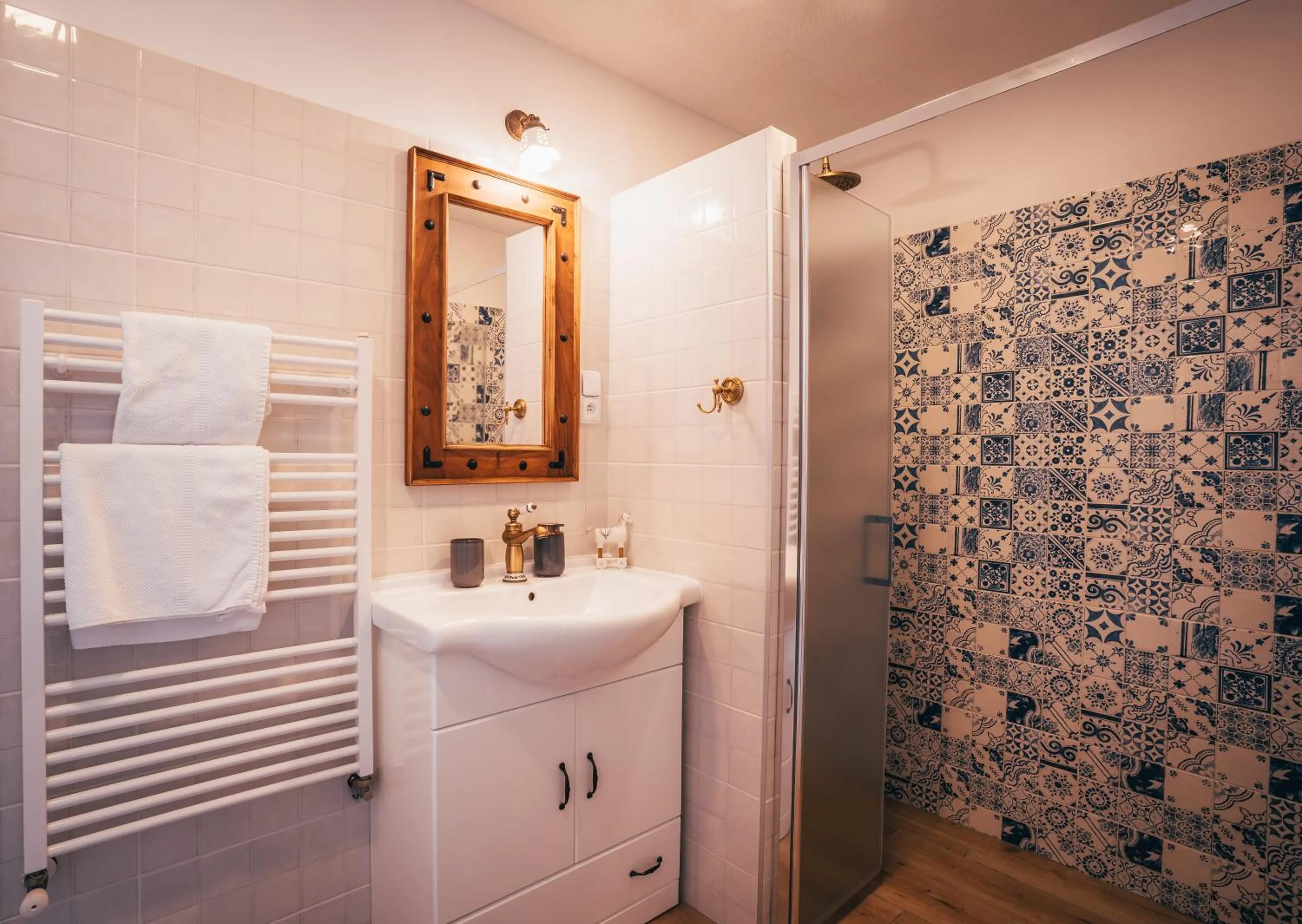 Bathroom in Pension Fialka