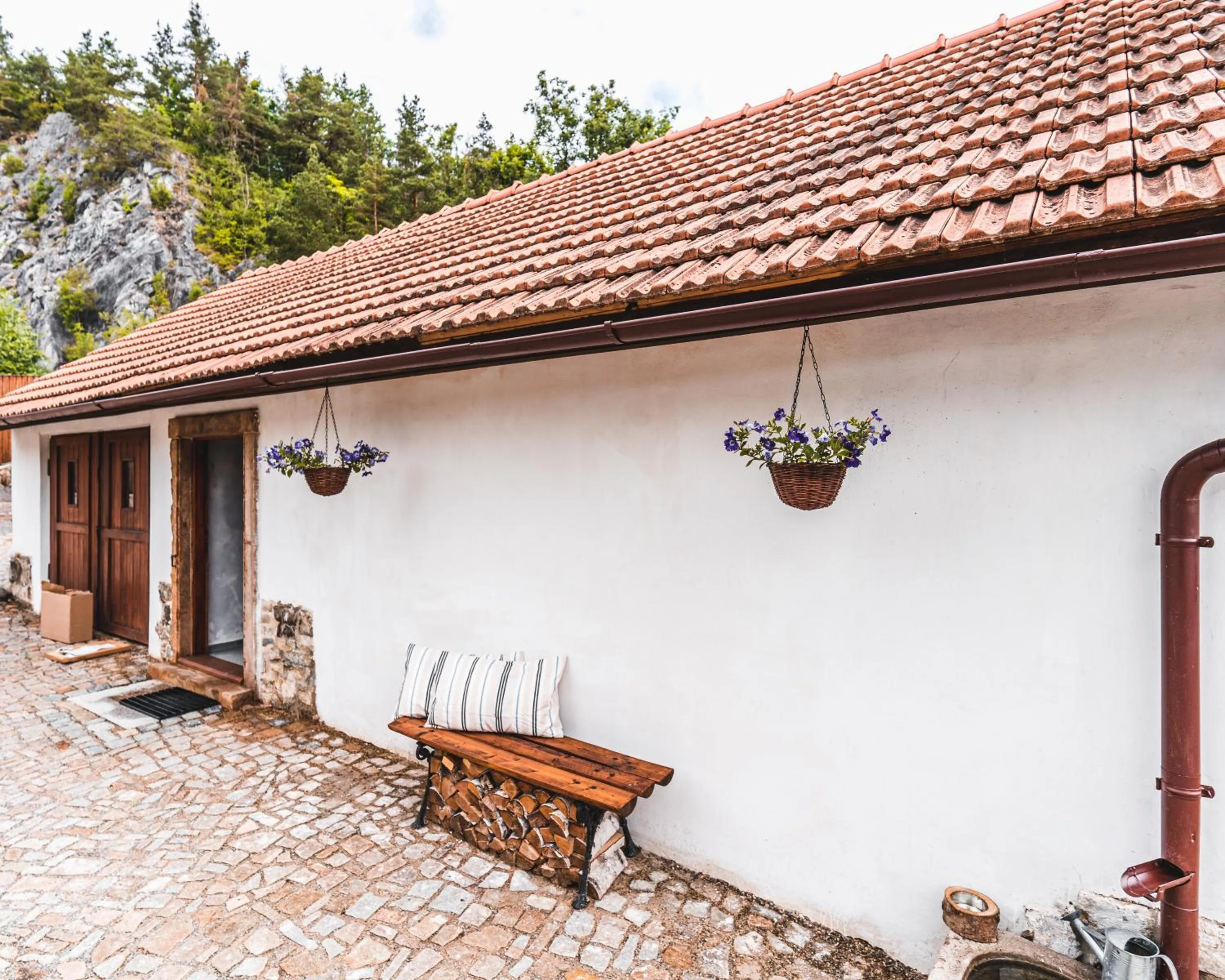 Facade/entrance in Pension Fialka