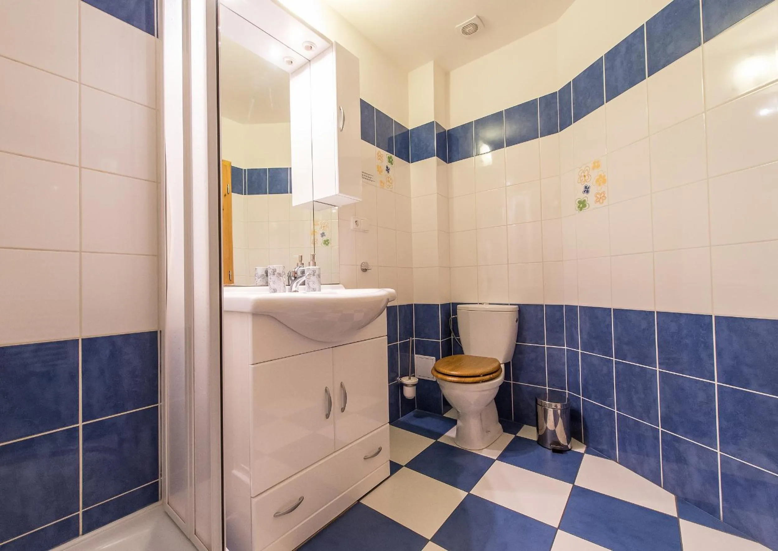 Bathroom in Pension Fialka