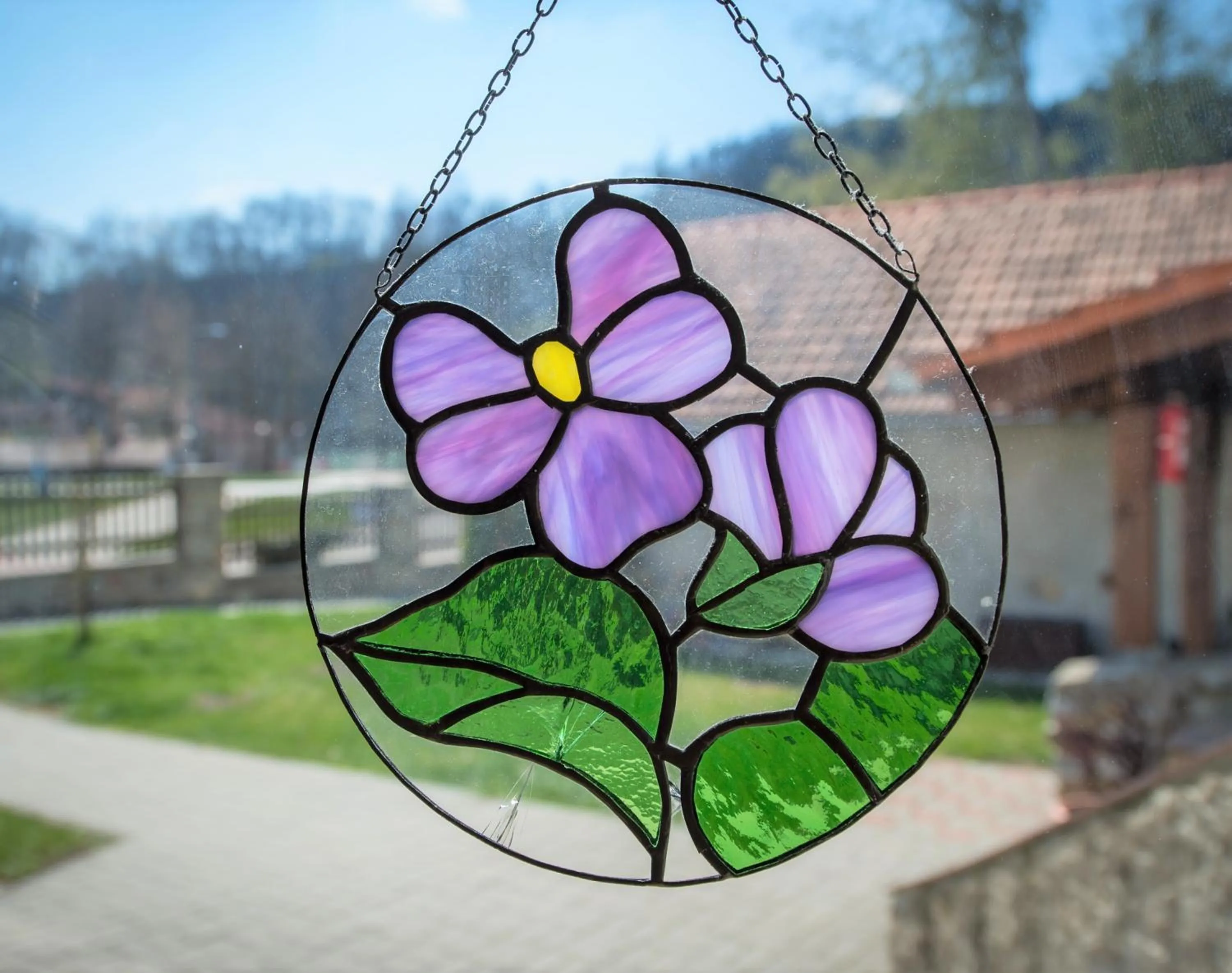 Decorative detail in Pension Fialka