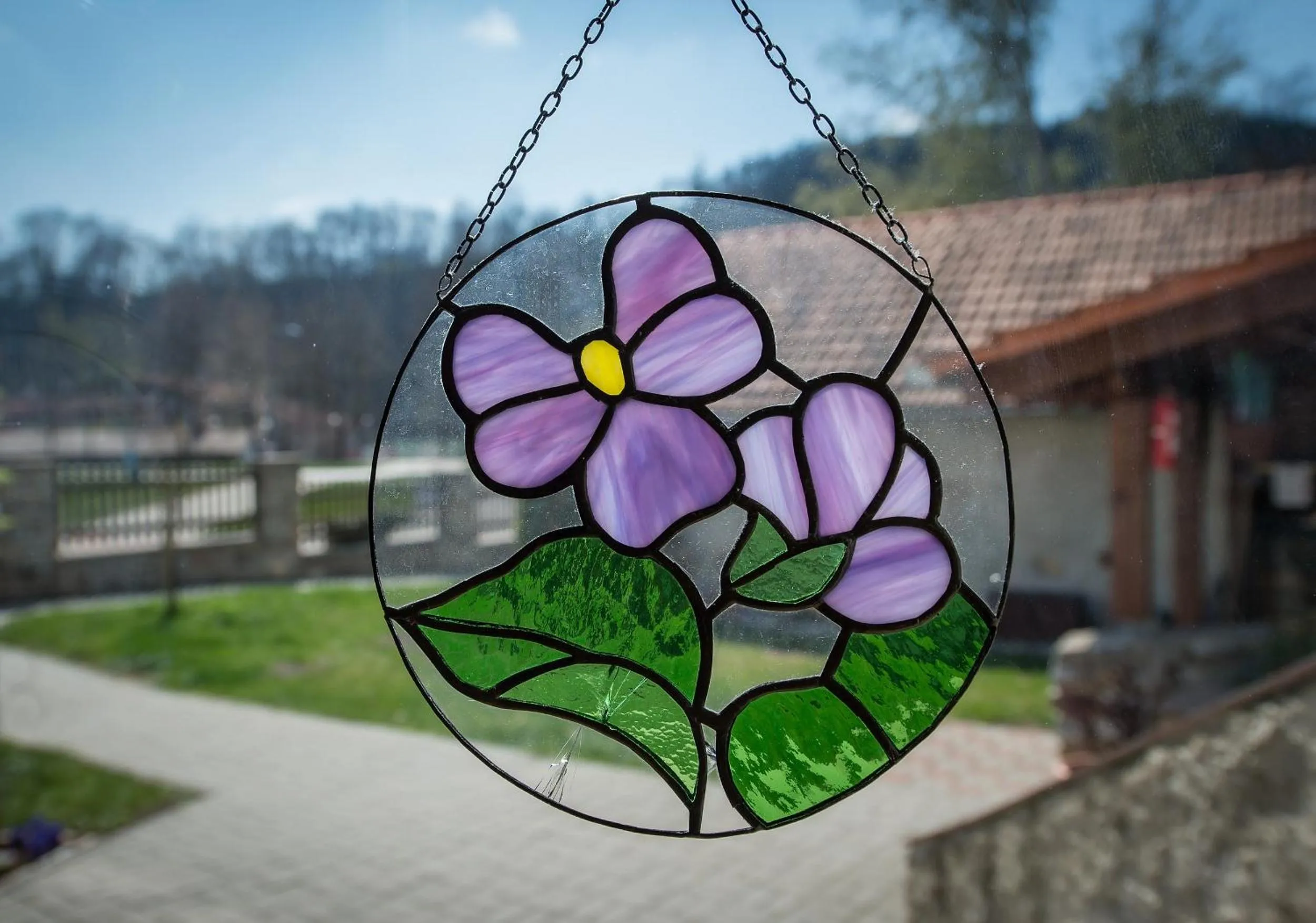 Decorative detail in Pension Fialka