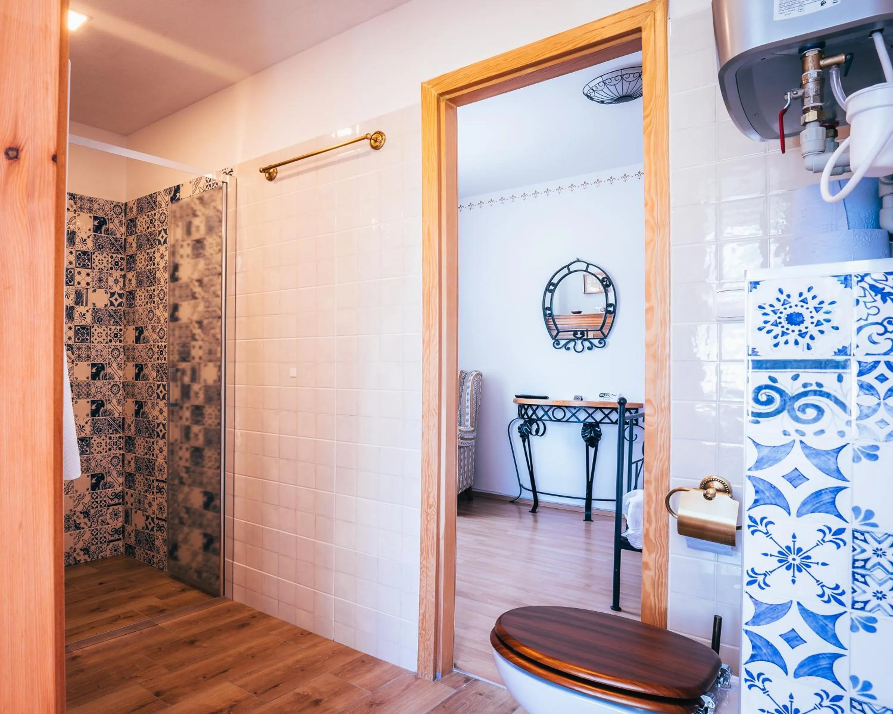 Bathroom in Pension Fialka