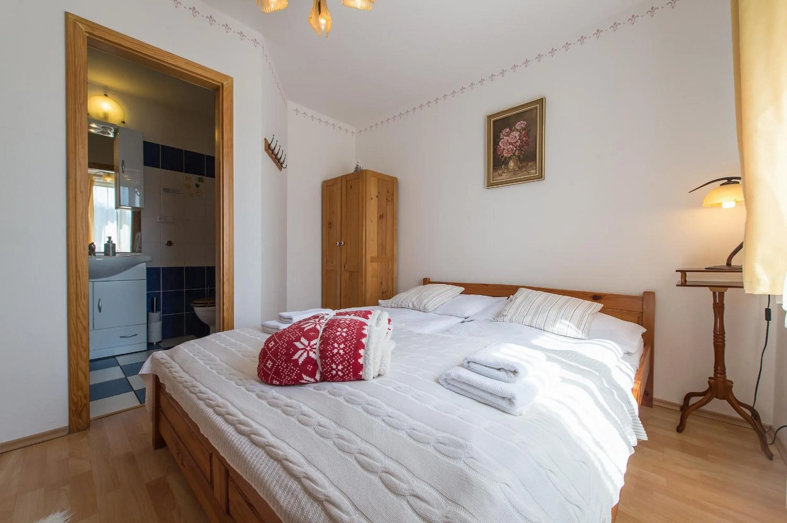 Bedroom, Bed in Pension Fialka